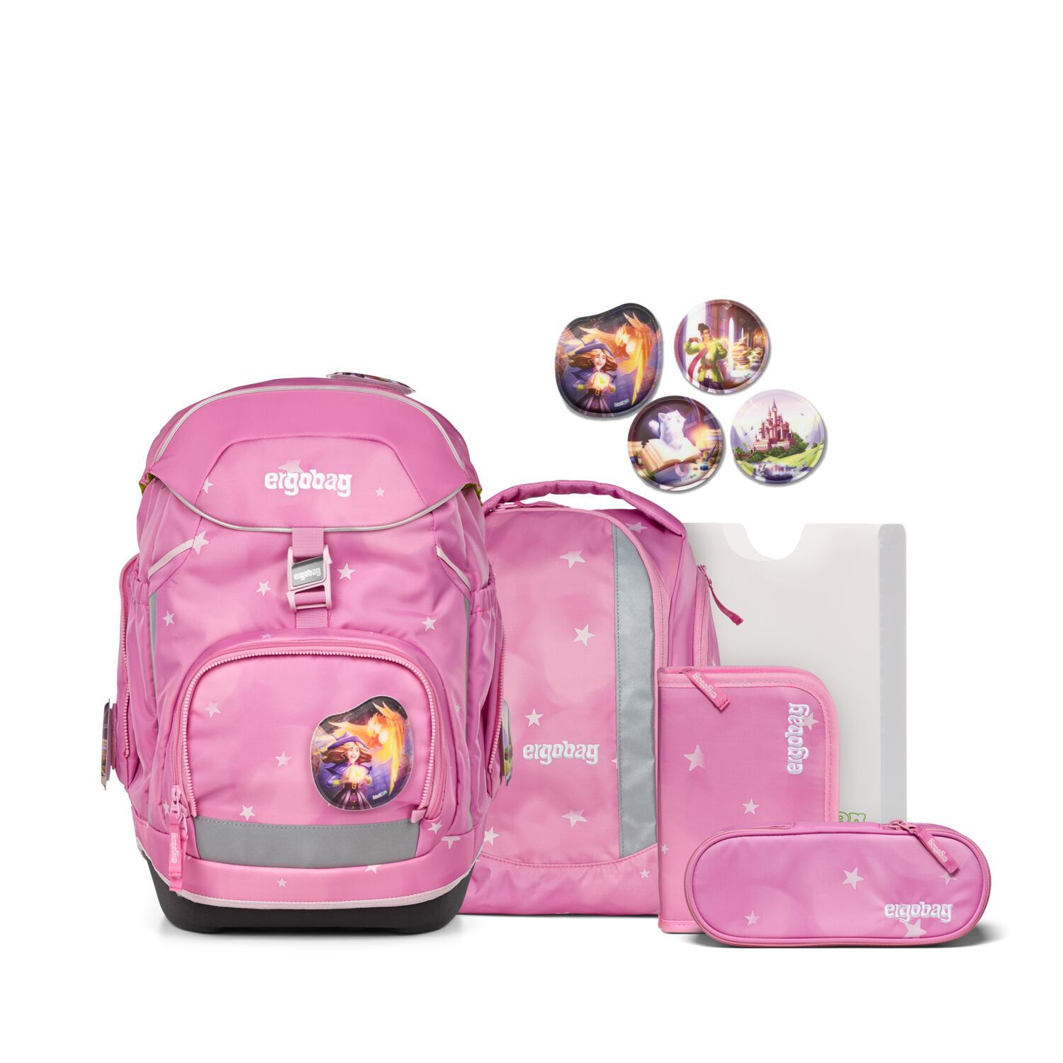 Ergobag Pack Schulrucksack-Set Wolkenzaubär 2025