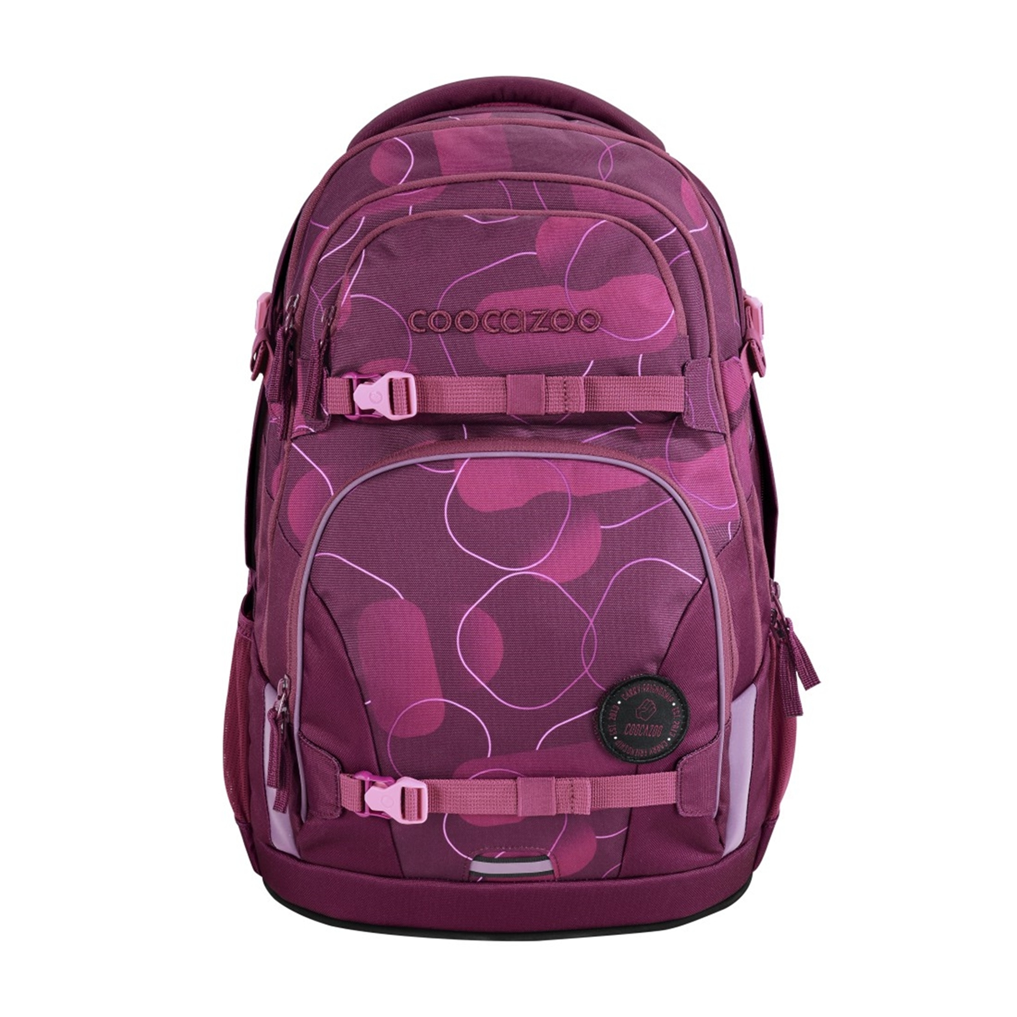 Coocazoo Schulrucksack PORTER – Berry Bubbles