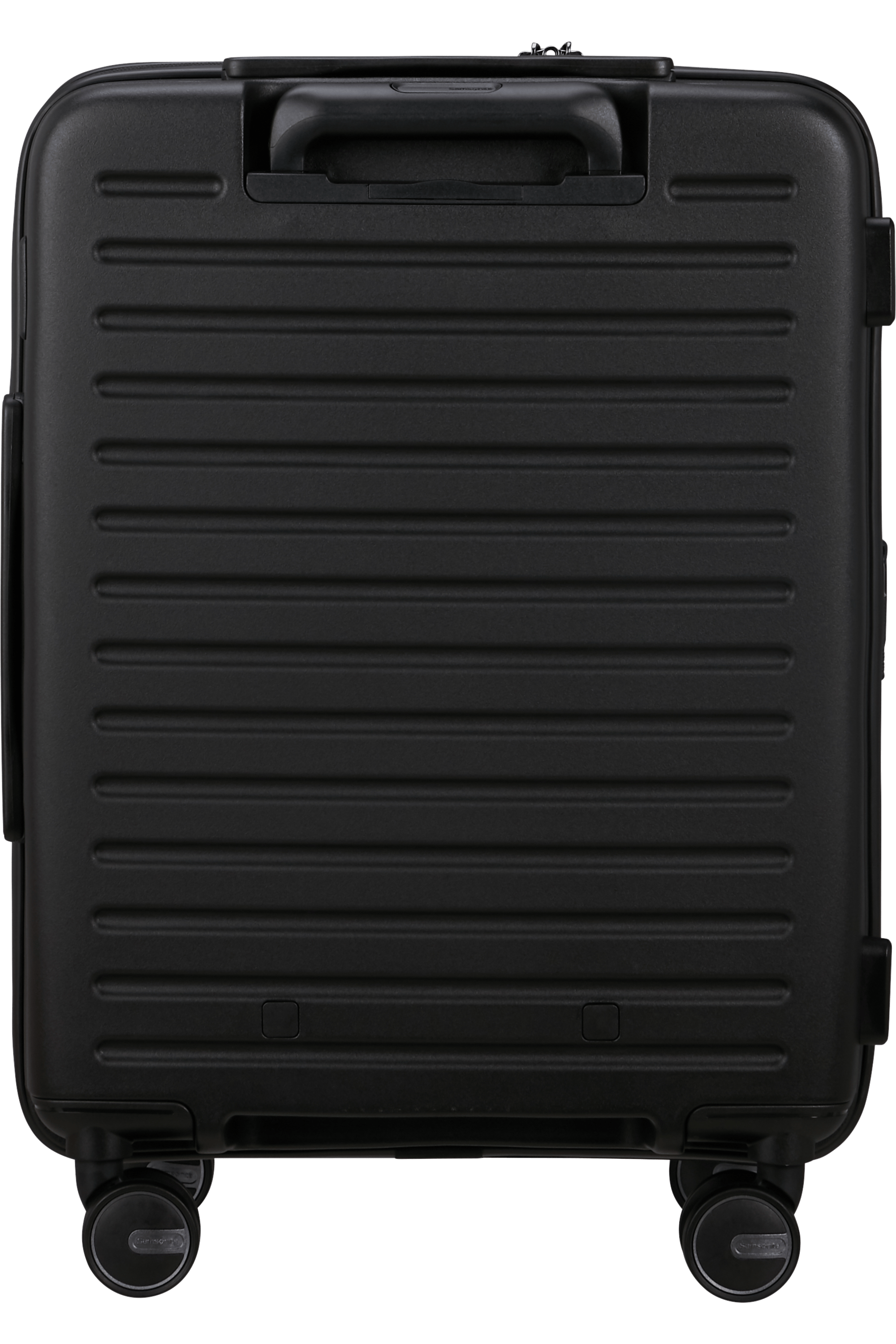 Samsonite Koffer Restackd 55cm + Vortasche schwarz