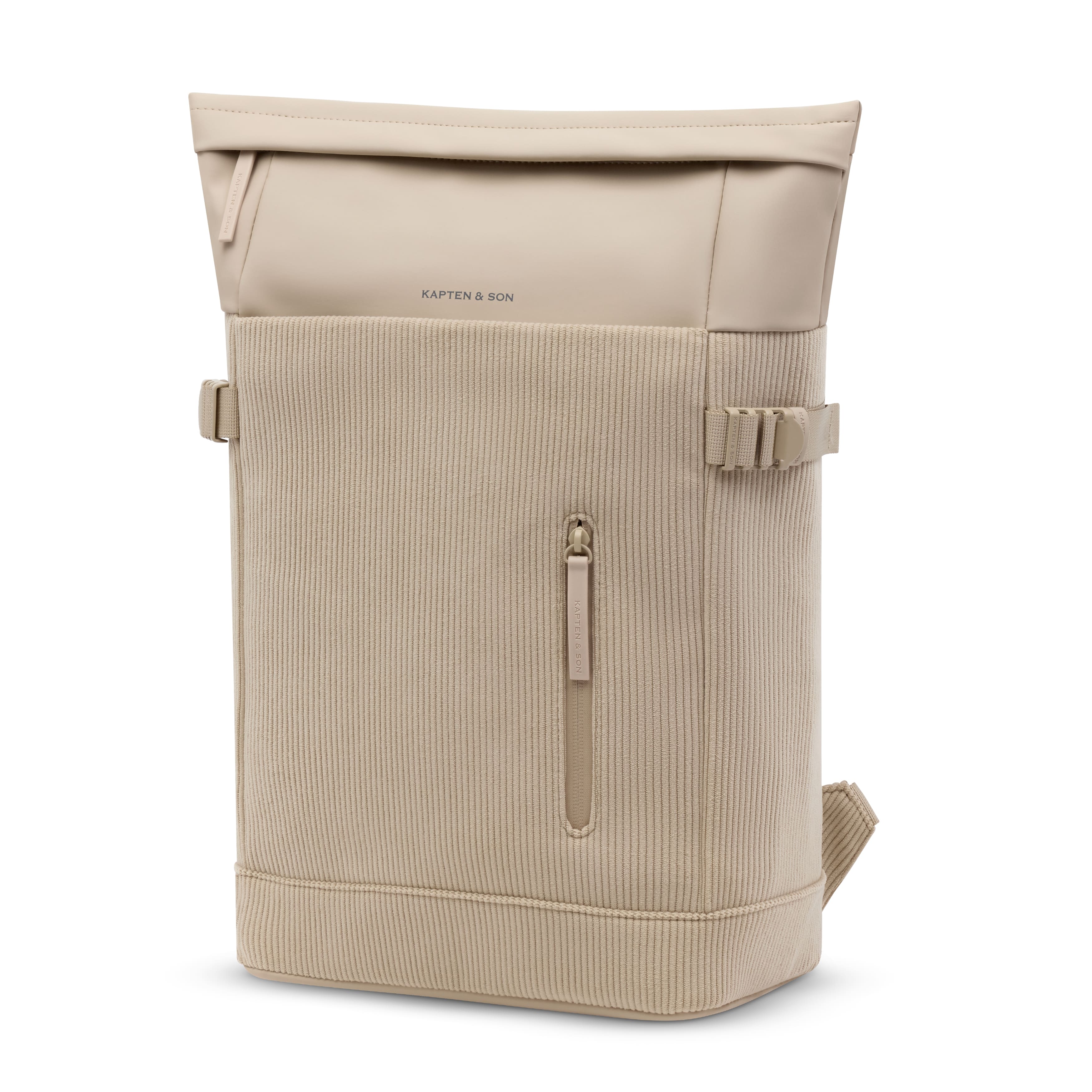 Kapten & Son Rucksack Helsinki Cord dusty sand