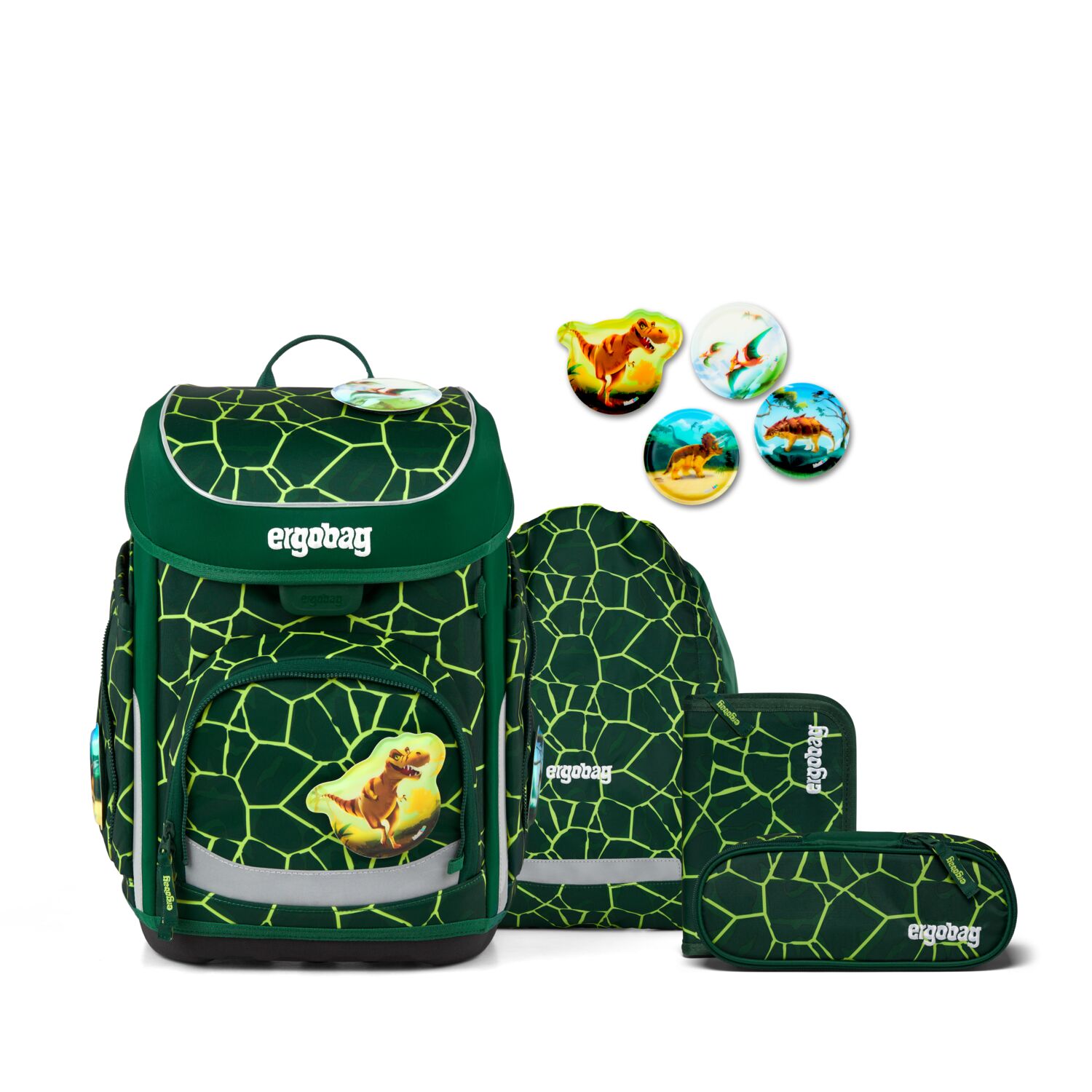 Ergobag Schulranzen-Set Cubo Bärrex 2026