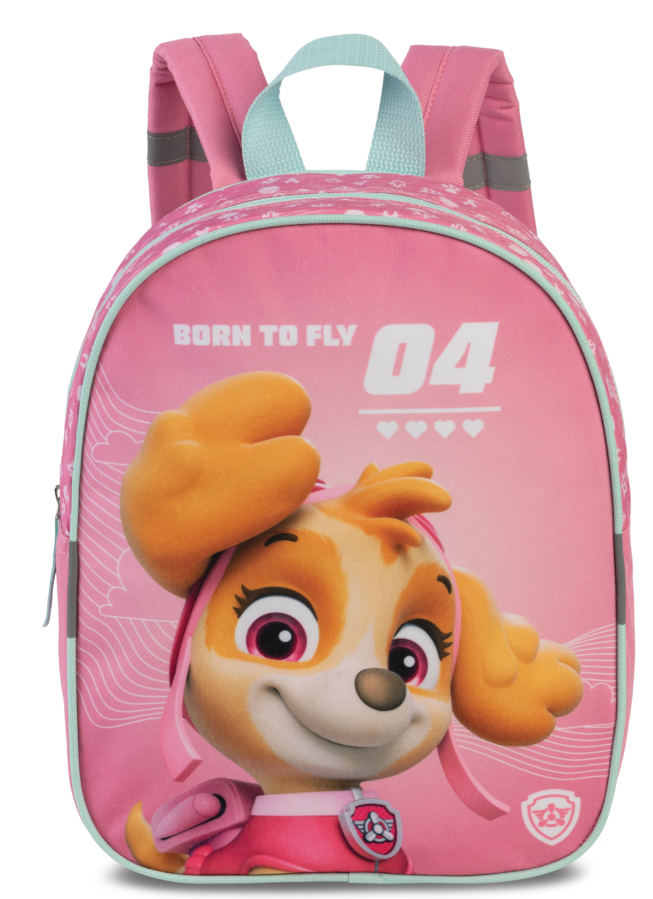 Glühwürmchen Kinderrucksack Paw Patrol rosa
