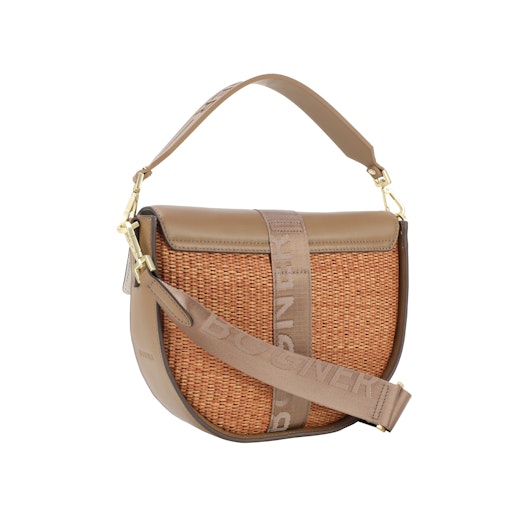 Bogner Handtasche Zuoz Rafia Cassy M portabella 