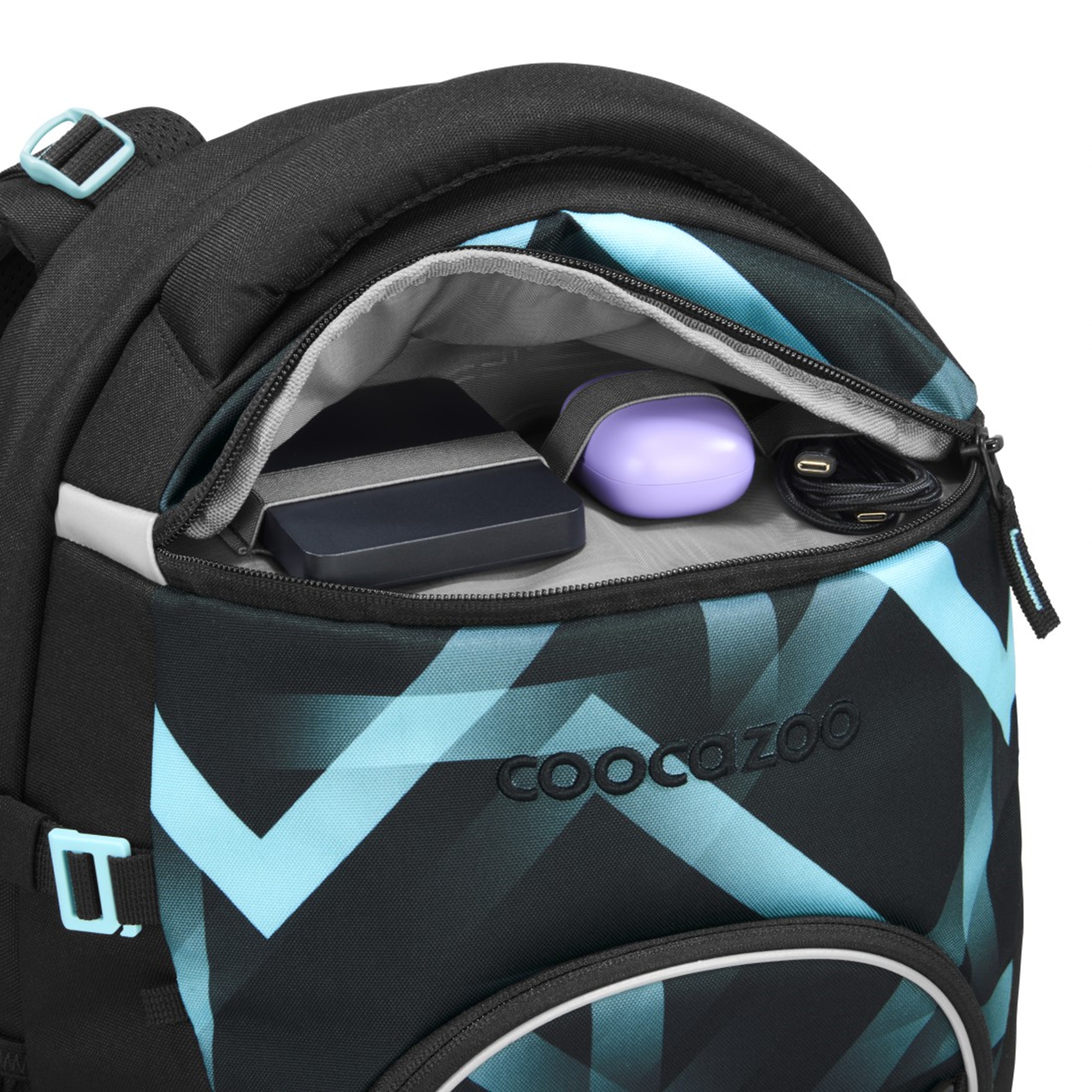 Coocazoo Schulrucksack BYTE Laser Lights