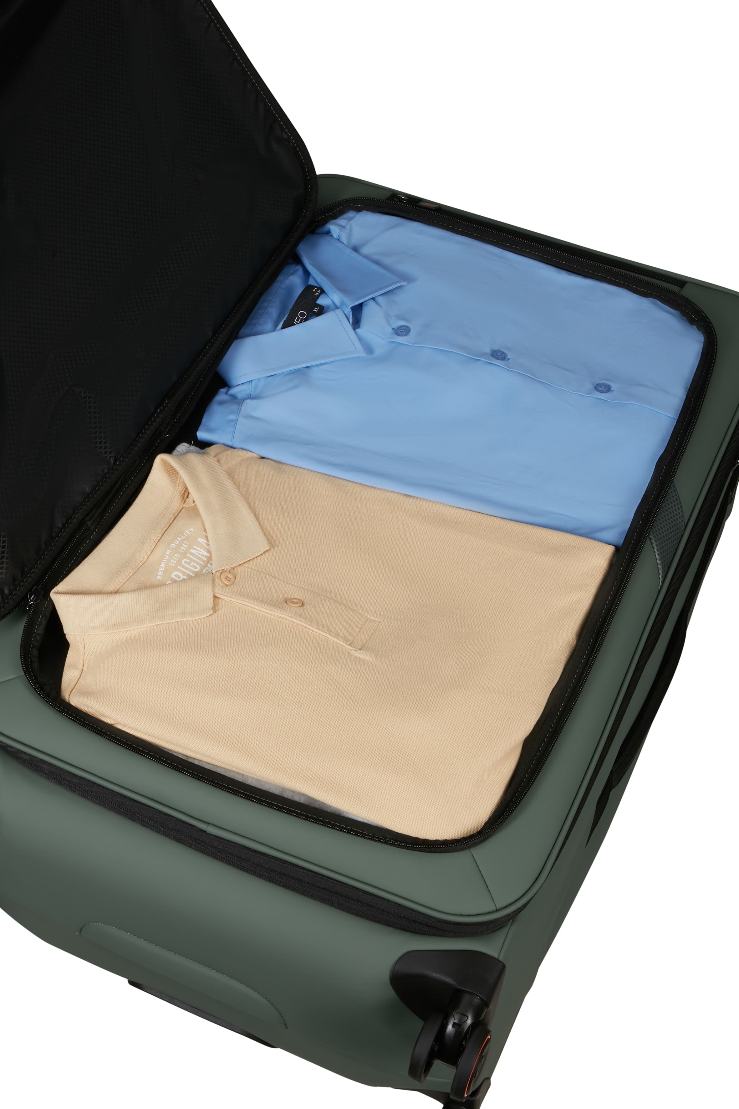 Samsonite Koffer Glazed M sage green