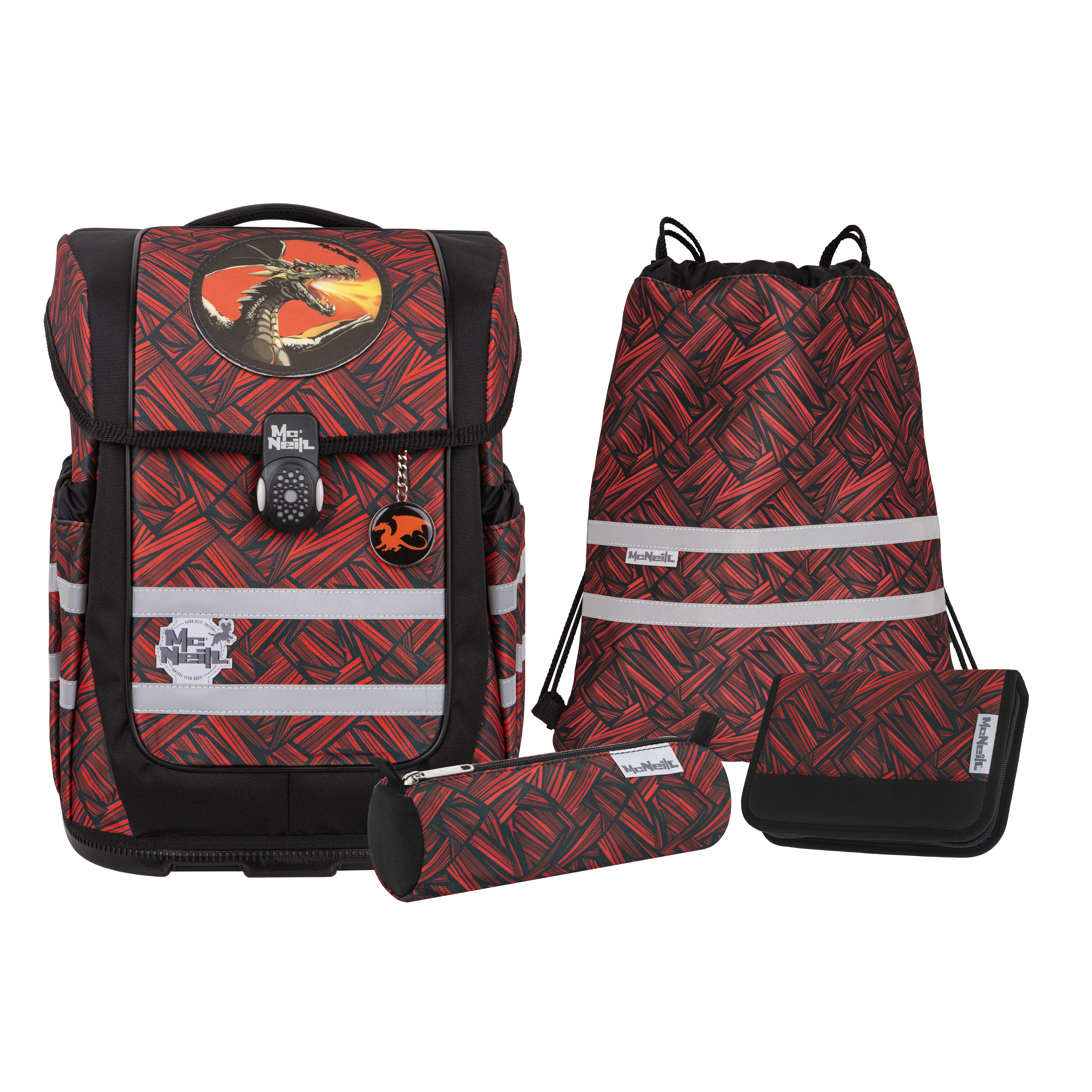 McNeill Schulranzen-Set Ergo Compacto ZACK