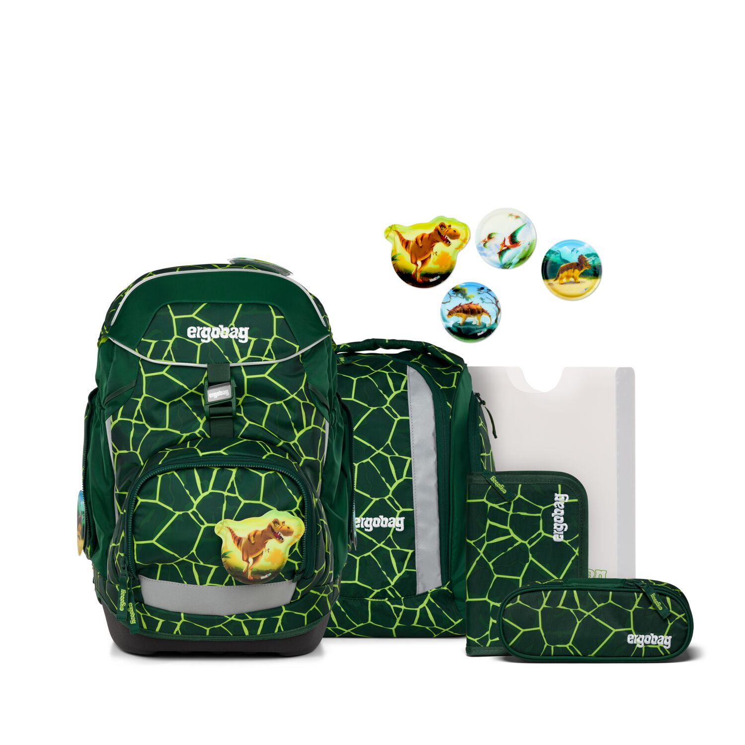 Ergobag Schulranzen-Set Pack BärRex 2025