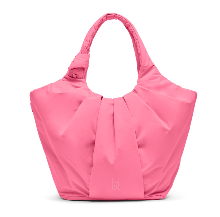 GOT BAG Pleat Tote Bag salina pink monochrome GOT BAG Pleat Tote Bag salina pink monochrome