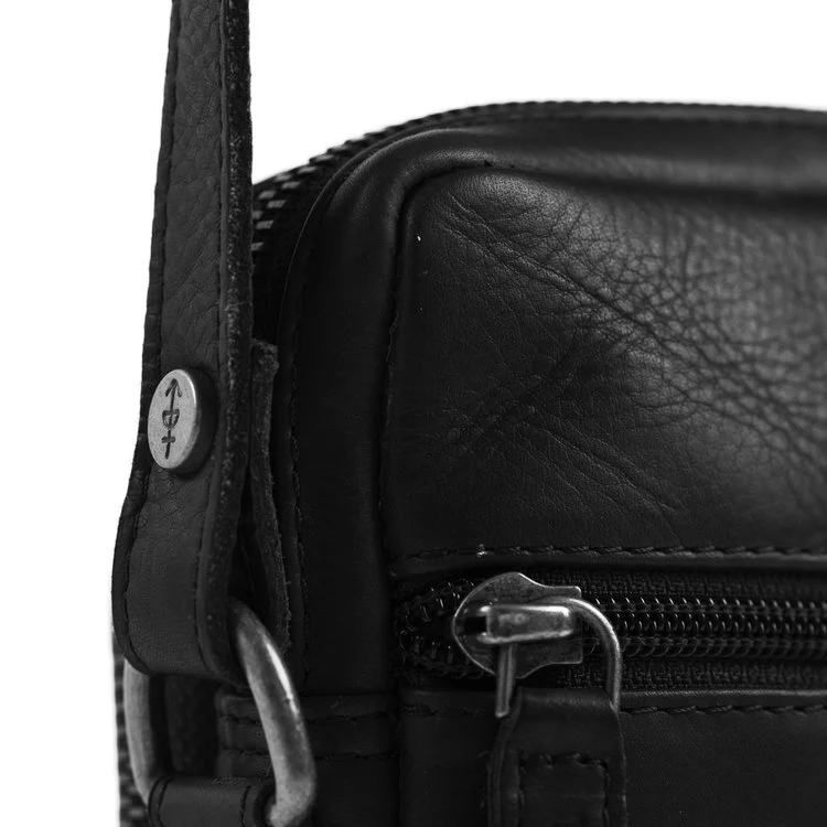 Chesterfield Handytasche Leder Hamilton schwarz Chesterfield Handytasche Leder Hamilton schwarz