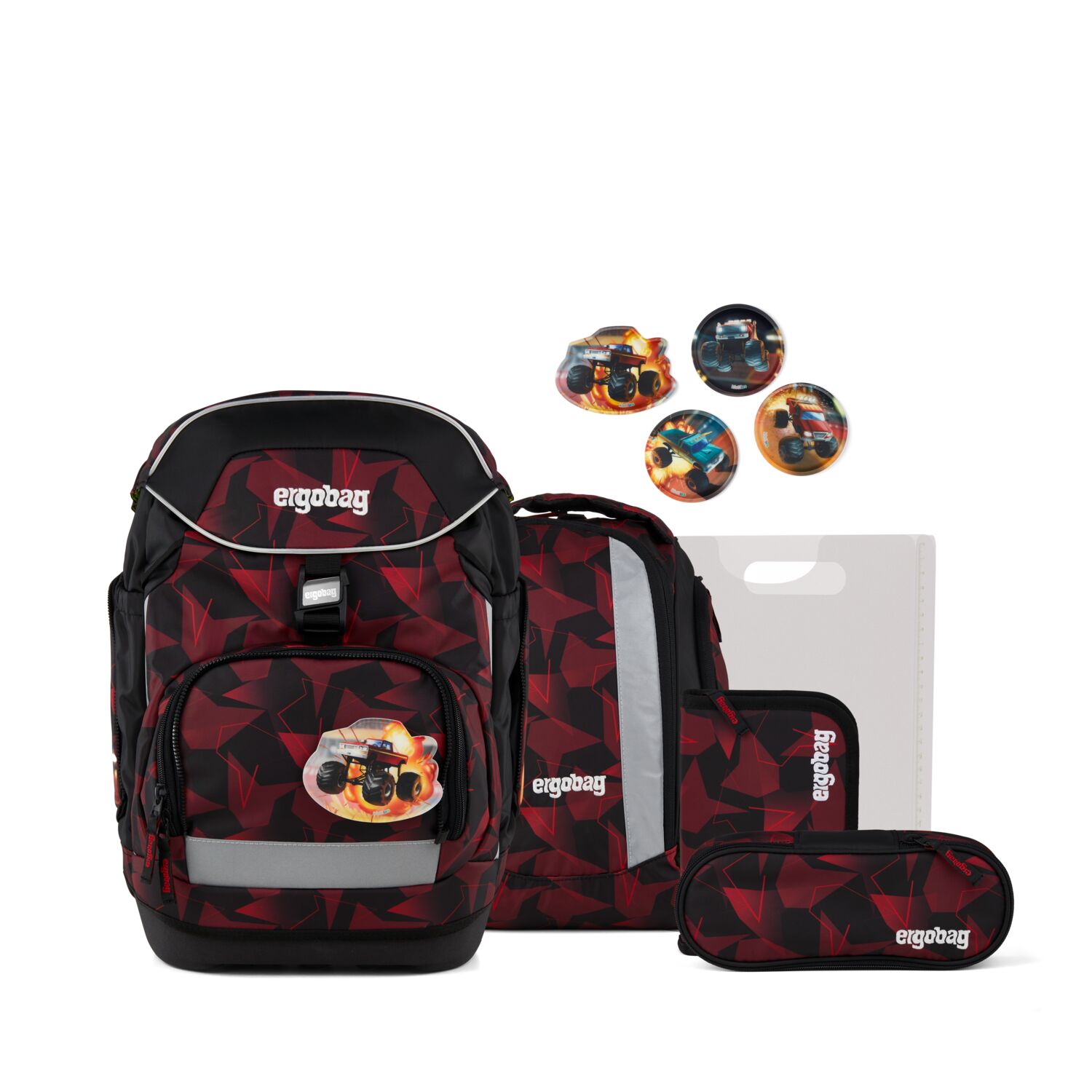 Ergobag Schulranzen-Set Pack Unaufhaltbär 2026