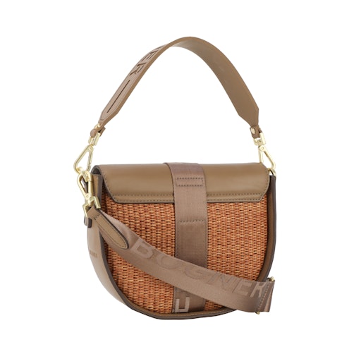 Bogner Handtasche Zuoz Rafia Cassy S portabella
