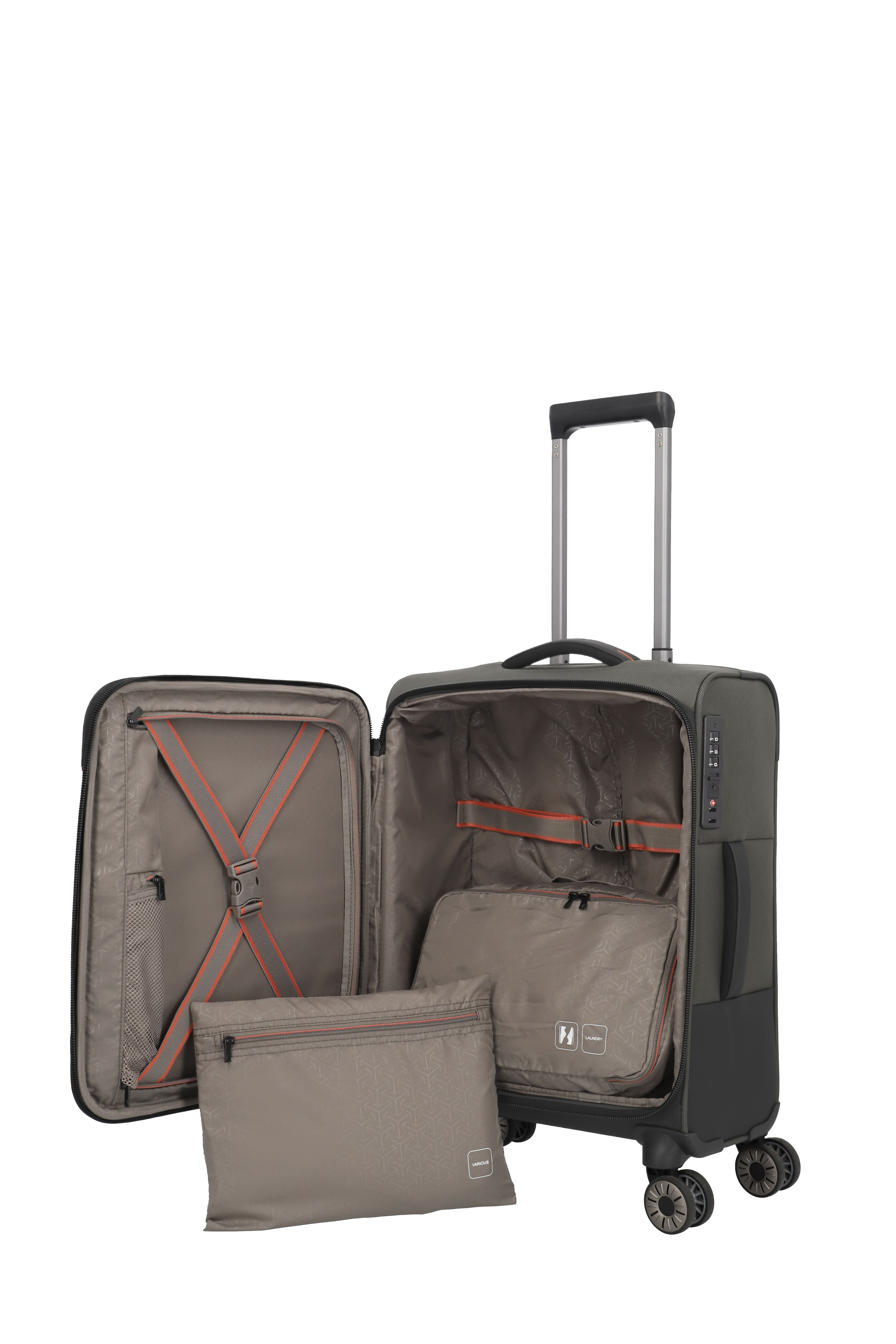 Travelite Trolley Crosslite oliv S Travelite Trolley Crosslite oliv S