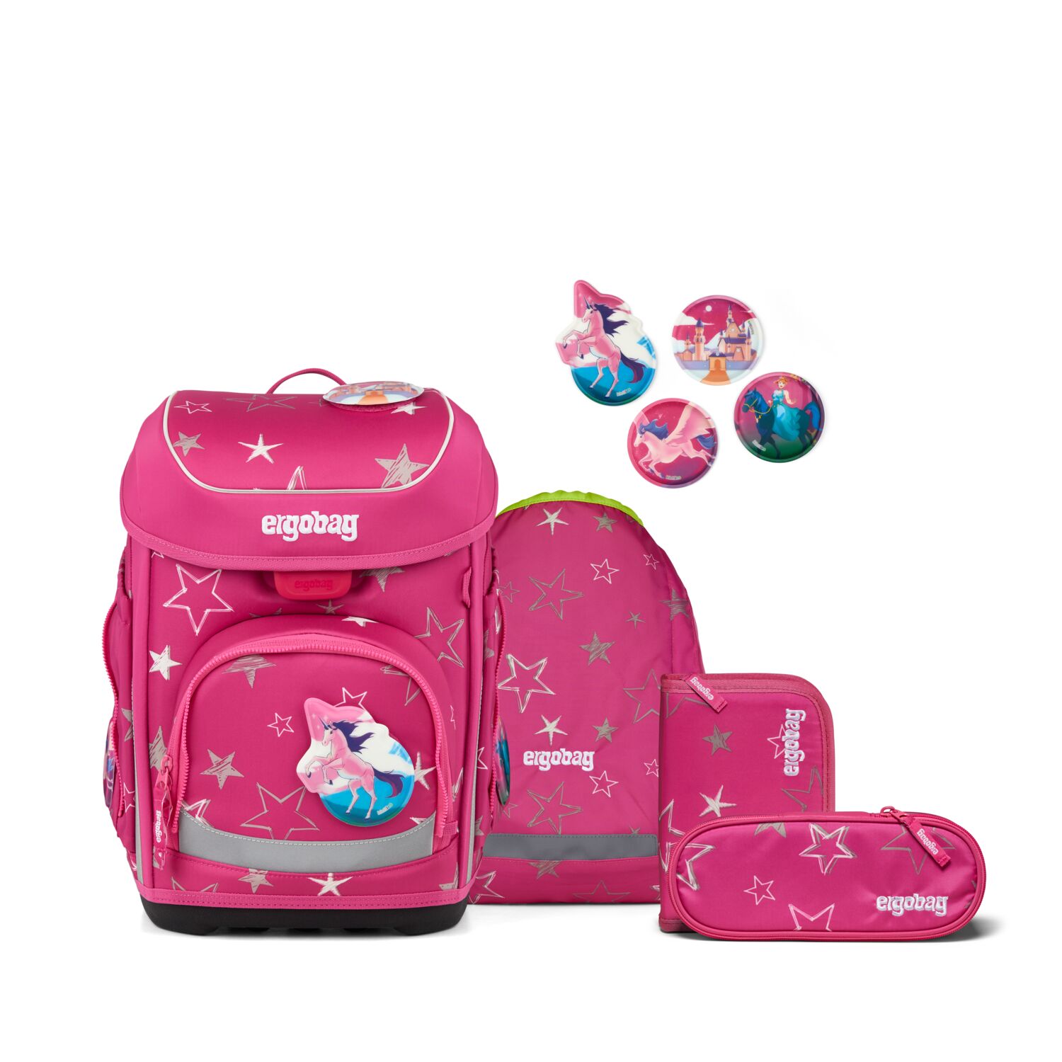 Ergobag Schulranzen-Set Cubo Sternzaubär 2026