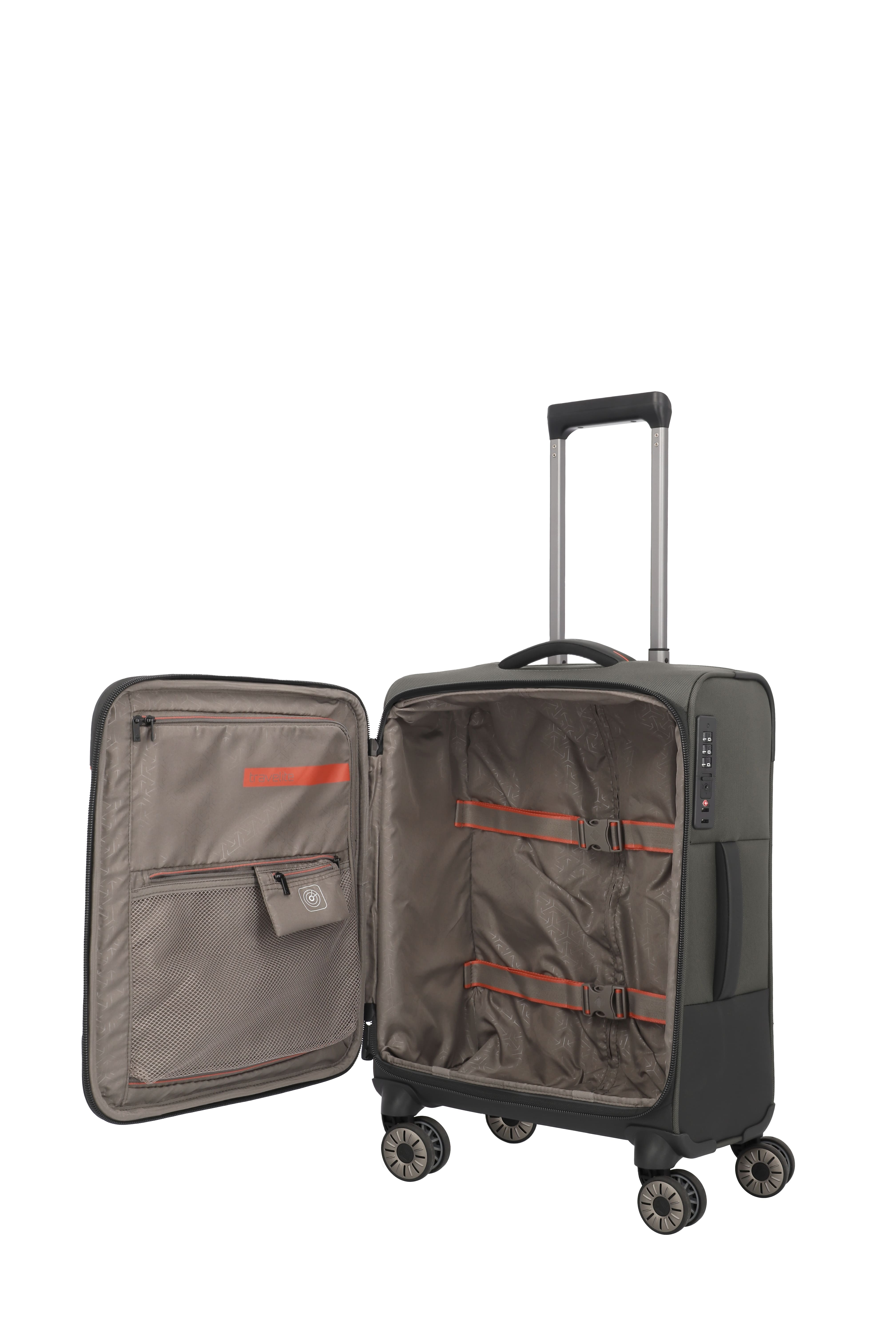 Travelite Trolley Crosslite oliv S Travelite Trolley Crosslite oliv S