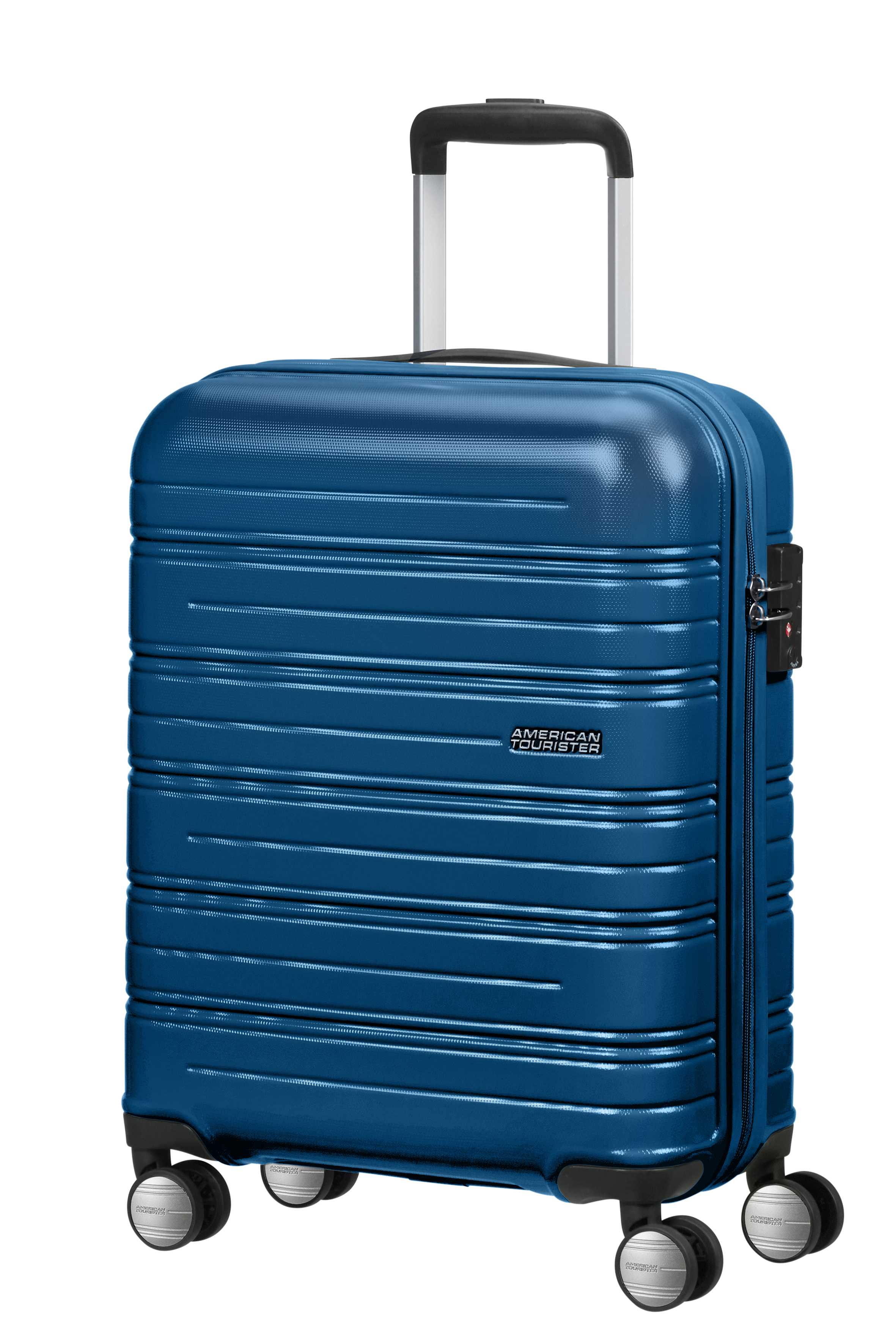 American Tourister High Turn Trolley 55cm dark navy