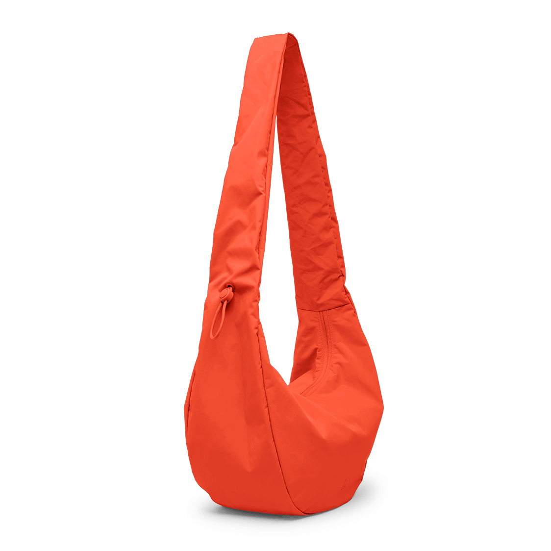 GOT BAG Moon Bag Ruffle hot coral monochrome