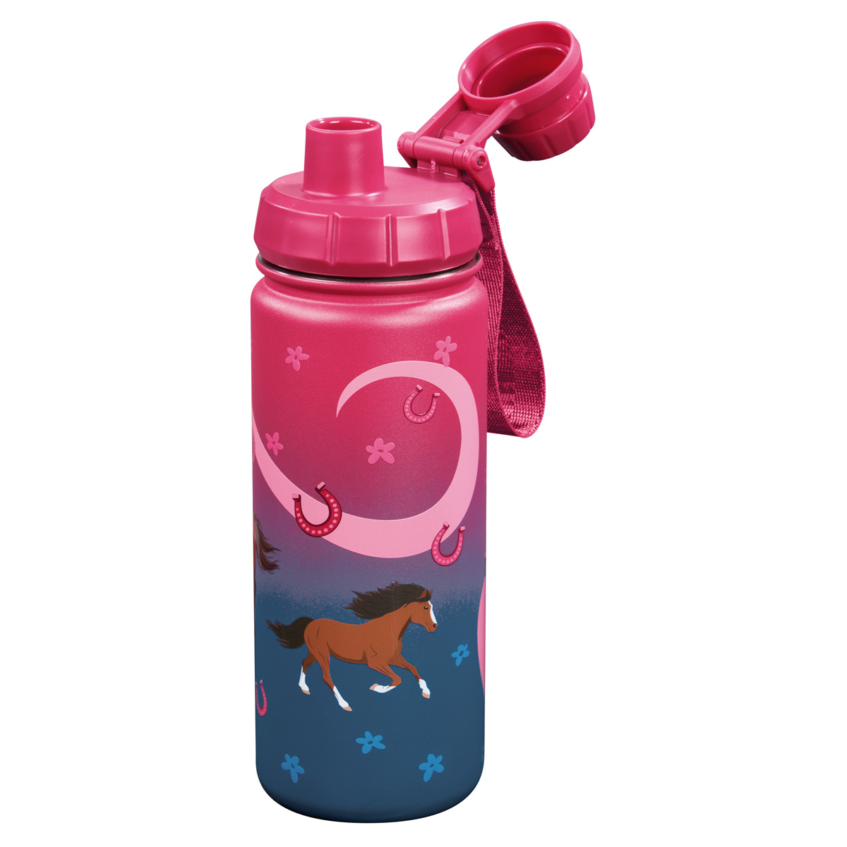 Step by Step Edelstahl Trinkflasche Wild Horse Step by Step Edelstahl Trinkflasche Wild Horse
