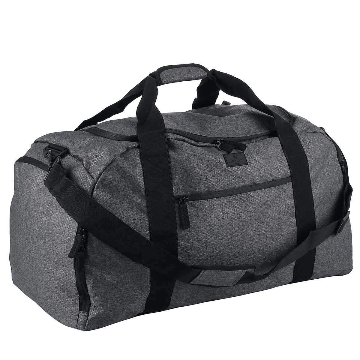 Kenorada Reisetasche Rainbow L grey bee