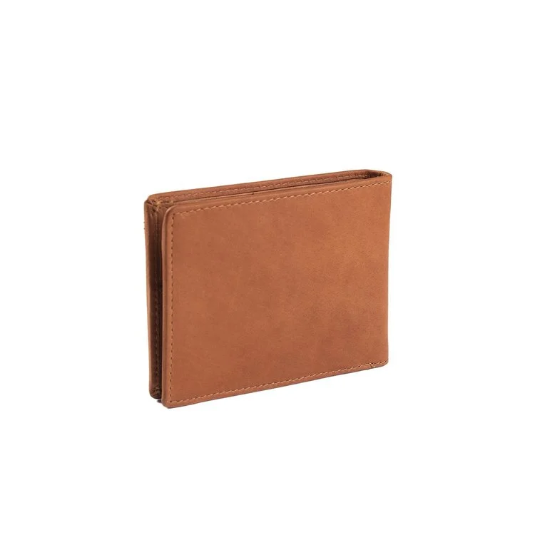 Chesterfield Leder Portemonnaie Timo cognac