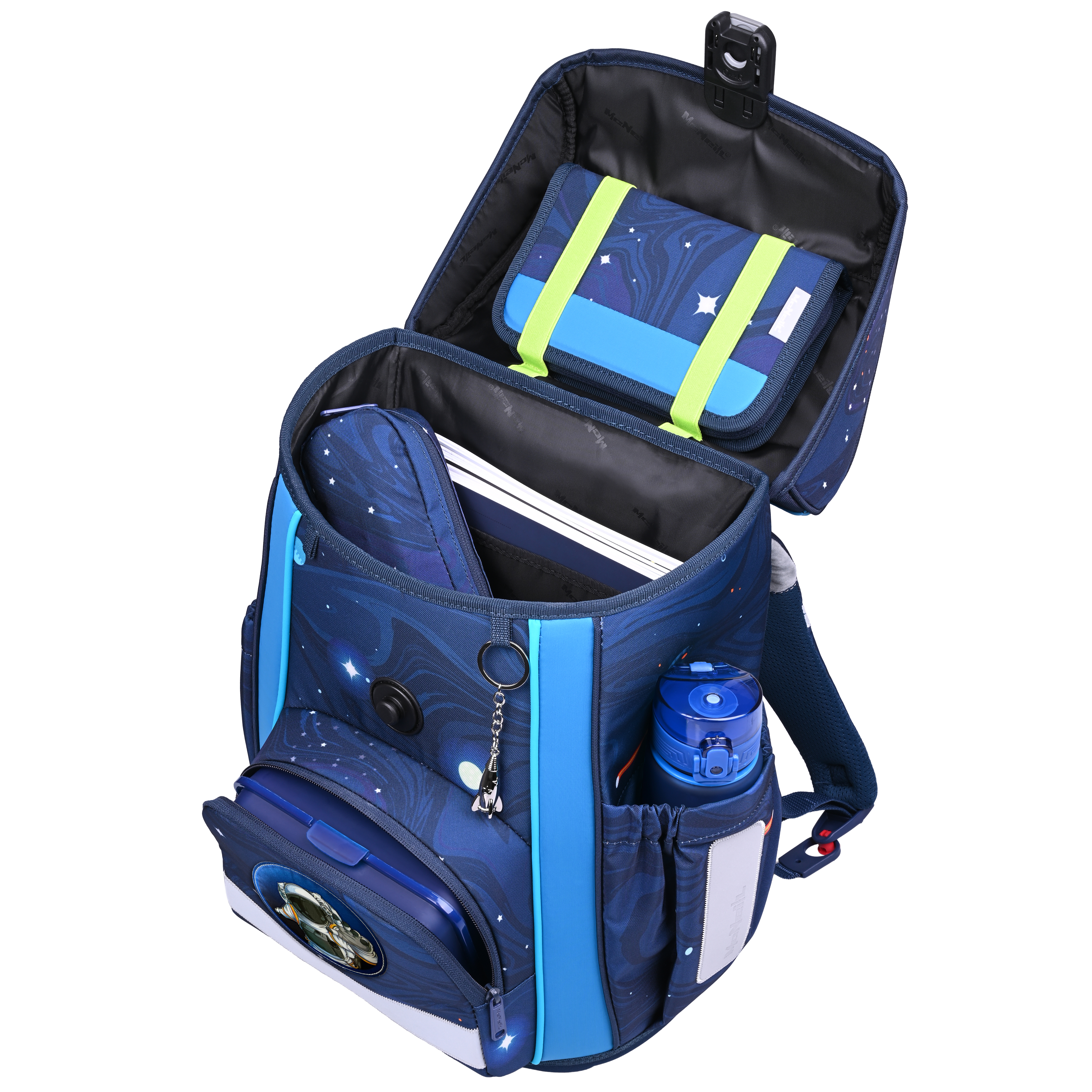 McNeill Schulranzen-Set Bravo Space 9-teilig McNeill Schulranzen-Set Bravo Space 9-teilig