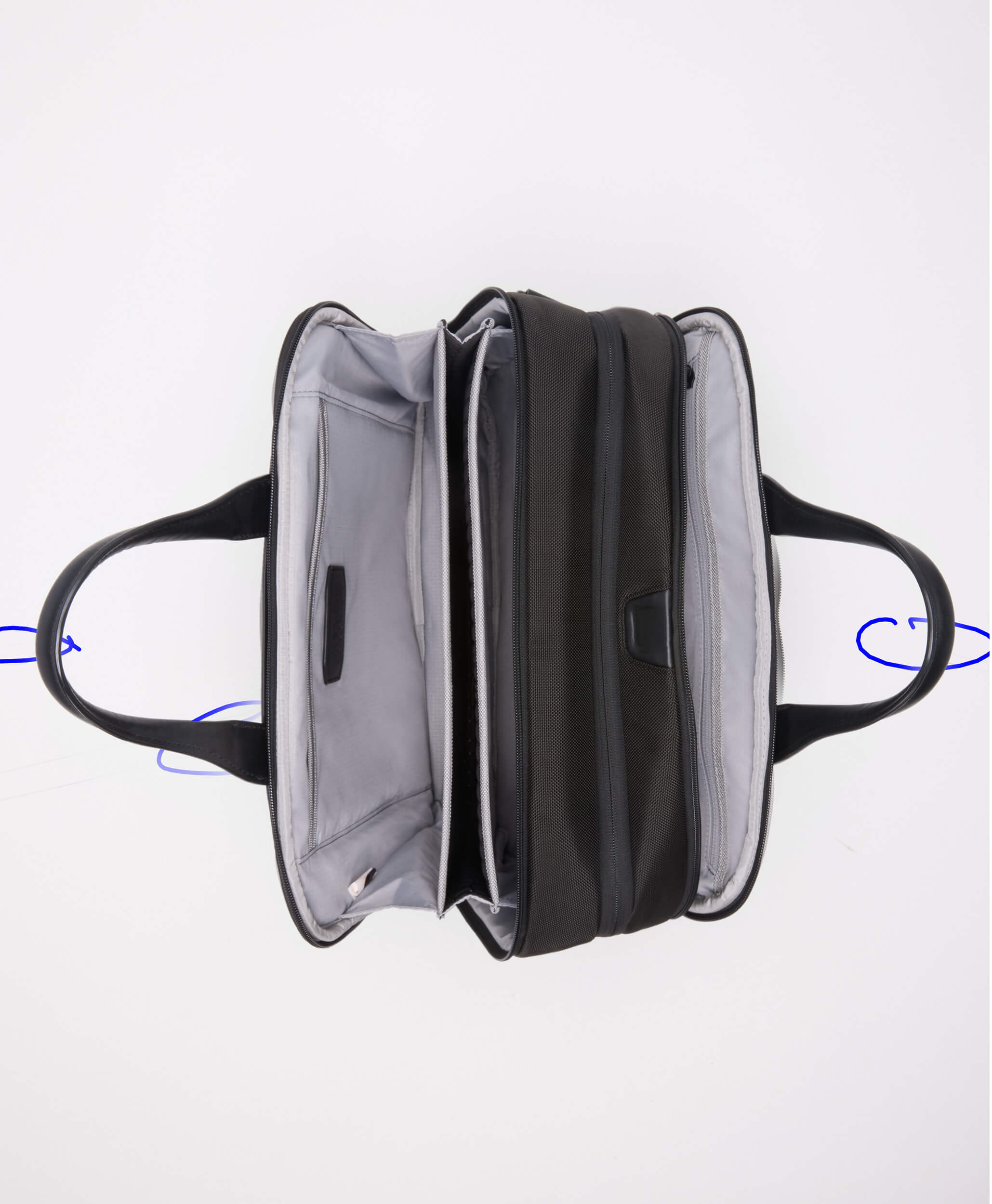 TUMI Alpha 4 Medium 15" Aktentasche black TUMI Alpha 4 Medium 15" Aktentasche black