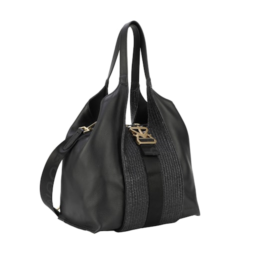 Bogner Handtasche Zuoz Rafia Lottie Tote Lho schwarz