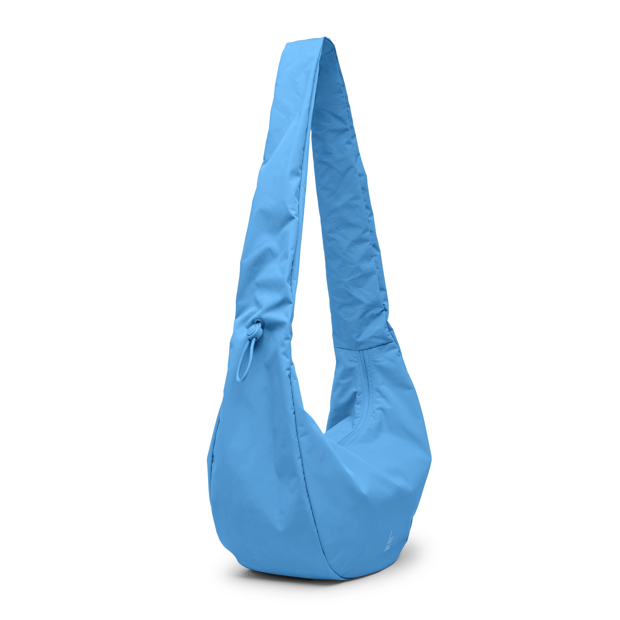 GOT BAG Moon Bag Ruffle aqua monochrome GOT BAG Moon Bag Ruffle aqua monochrome