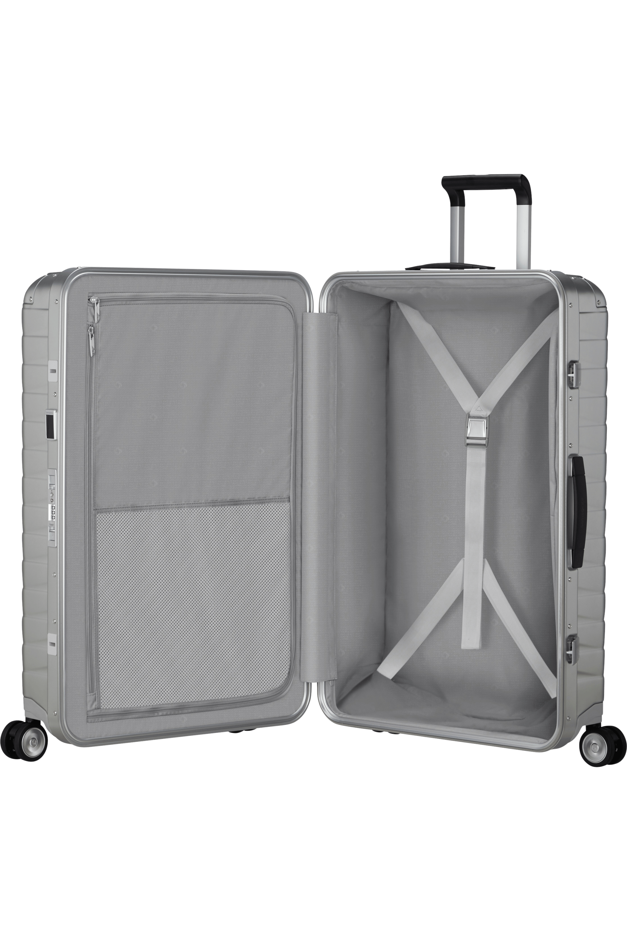 Samsonite Koffer Proxis Alu 76cm silber Samsonite Koffer Proxis Alu 76cm silber