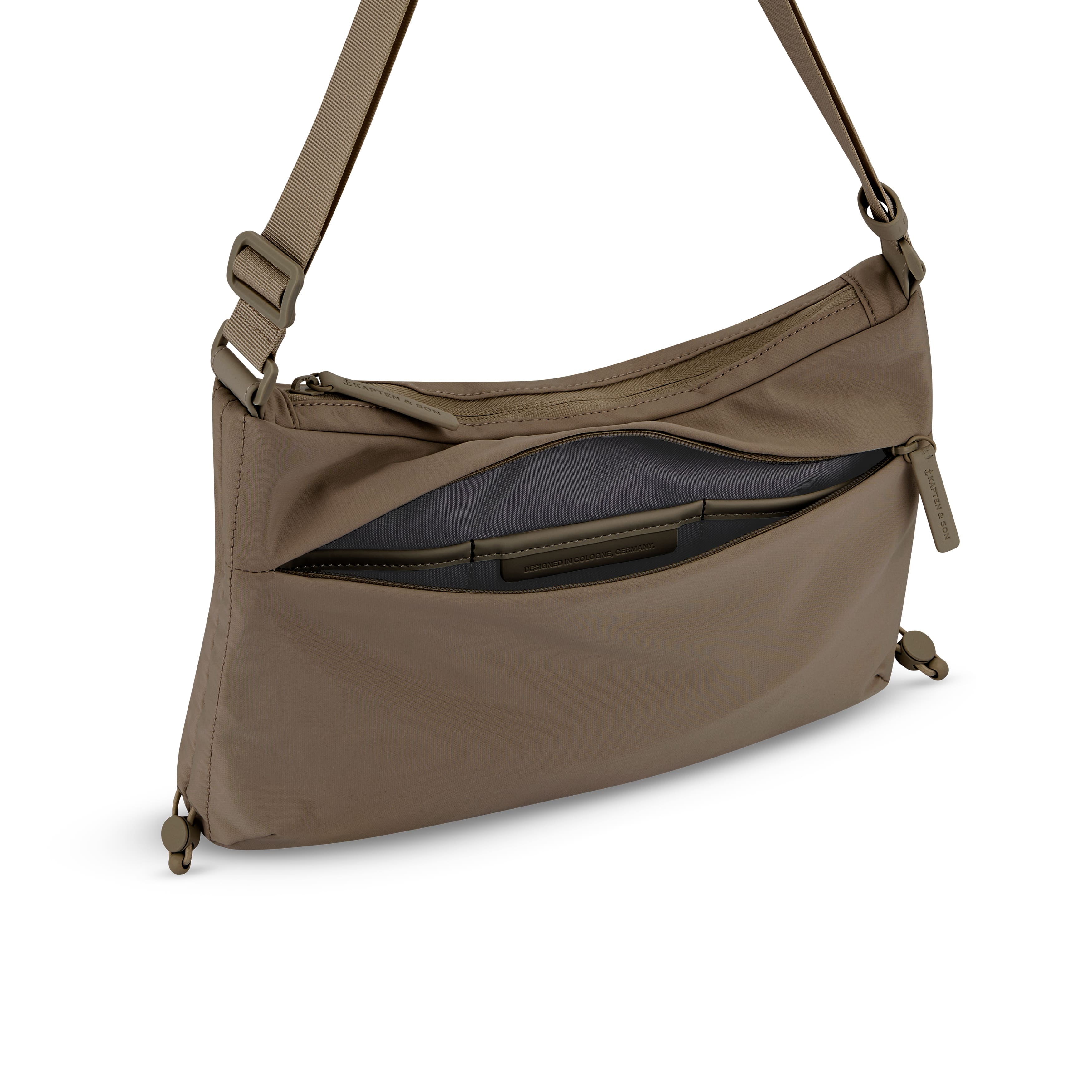 Kapten & Son Umhängetasche Skara Small Walnut