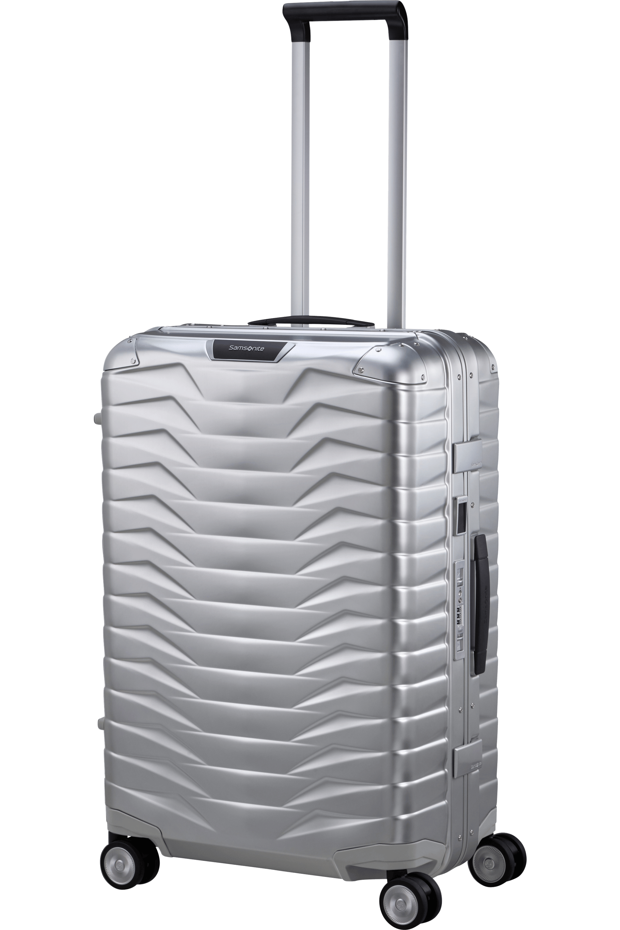 Samsonite Koffer Proxis Alu 55cm silber Samsonite Koffer Proxis Alu 55cm silber