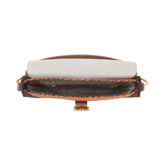Bogner Handtasche Zuoz Rafia Cassy M portabella 
