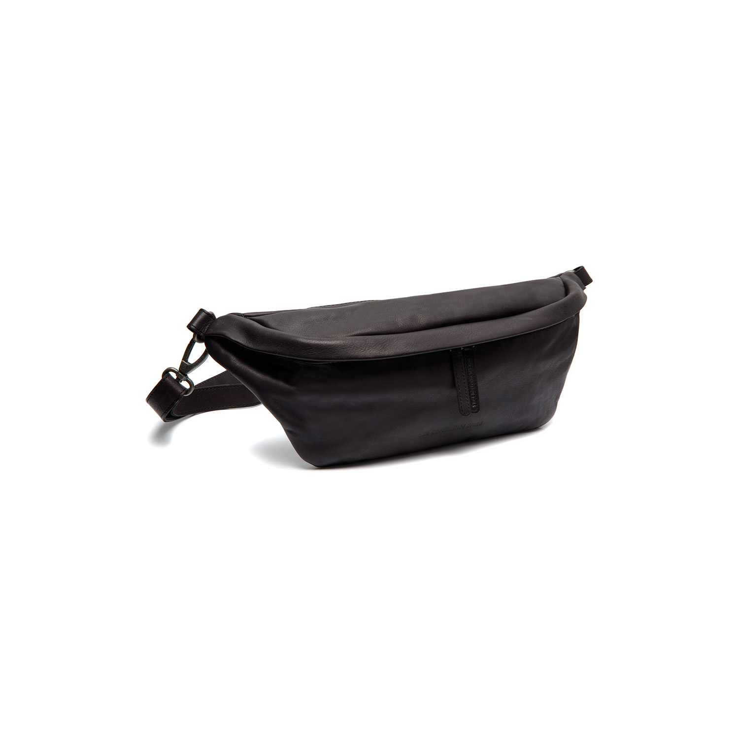 Chesterfield Leder Gürteltasche Kruger schwarz