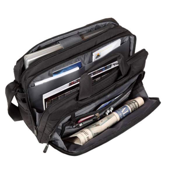 Dermata Laptoptasche 15,6 Zoll Schwarz (3476NY)