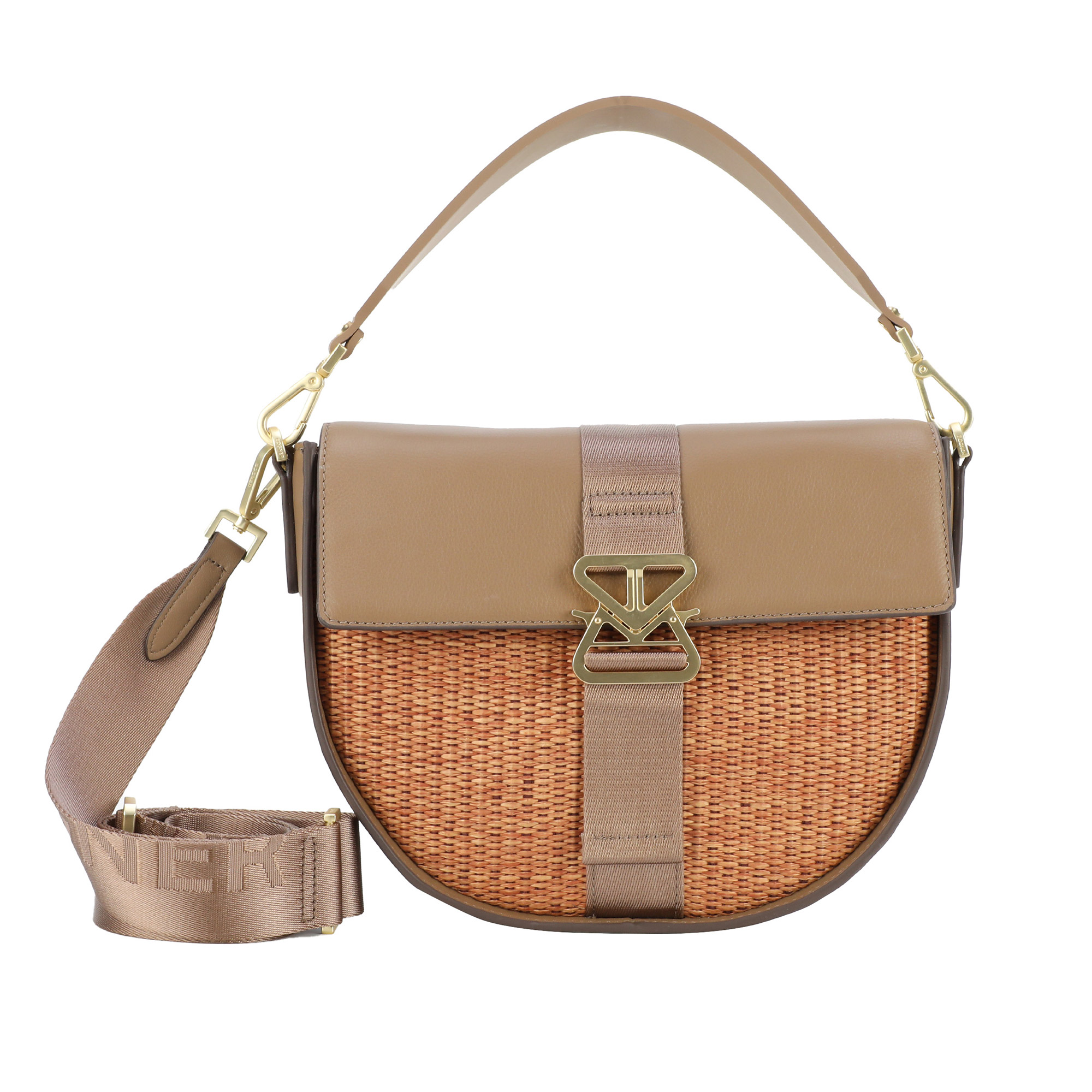 Bogner Handtasche Zuoz Rafia Cassy M portabella 