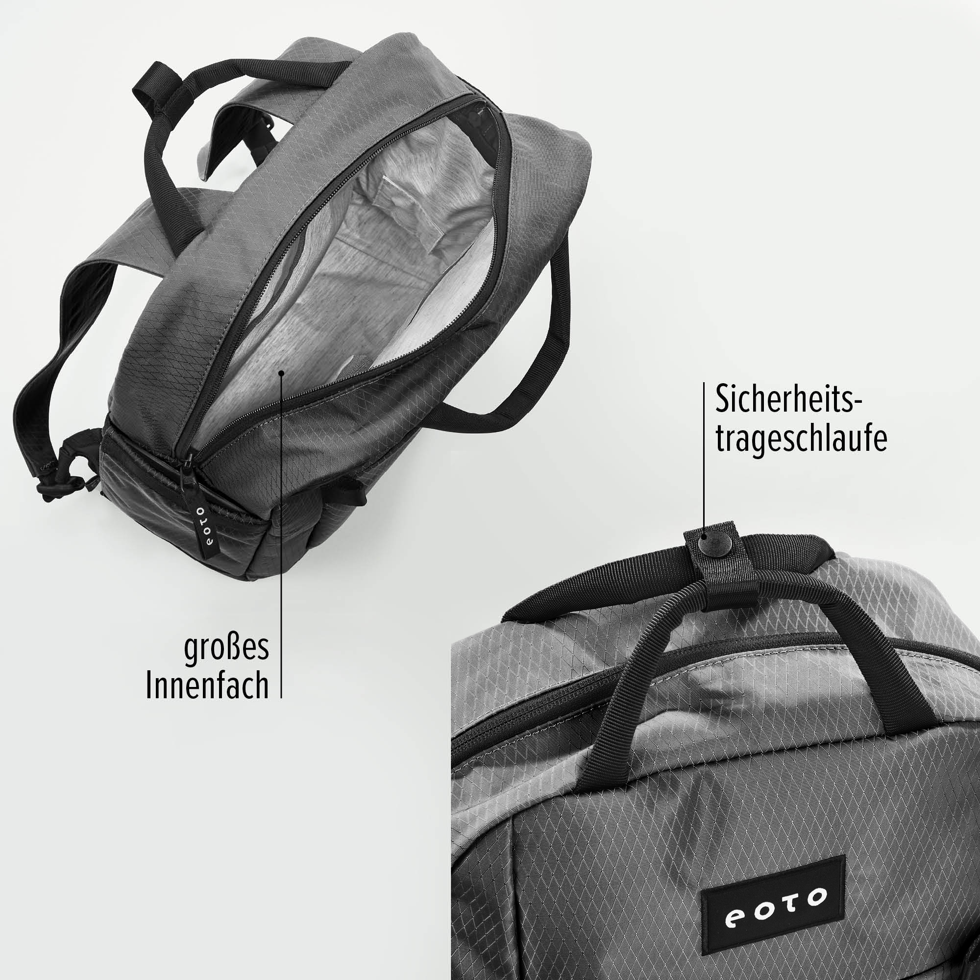 eoto Rucksack SMALL16 schwarz