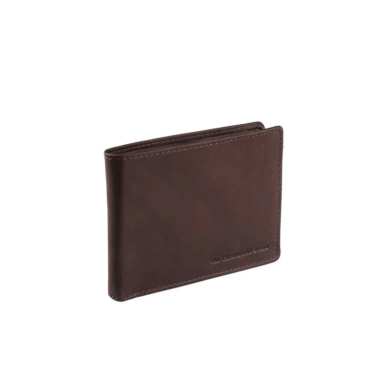 Chesterfield Leder Portemonnaie Timo braun