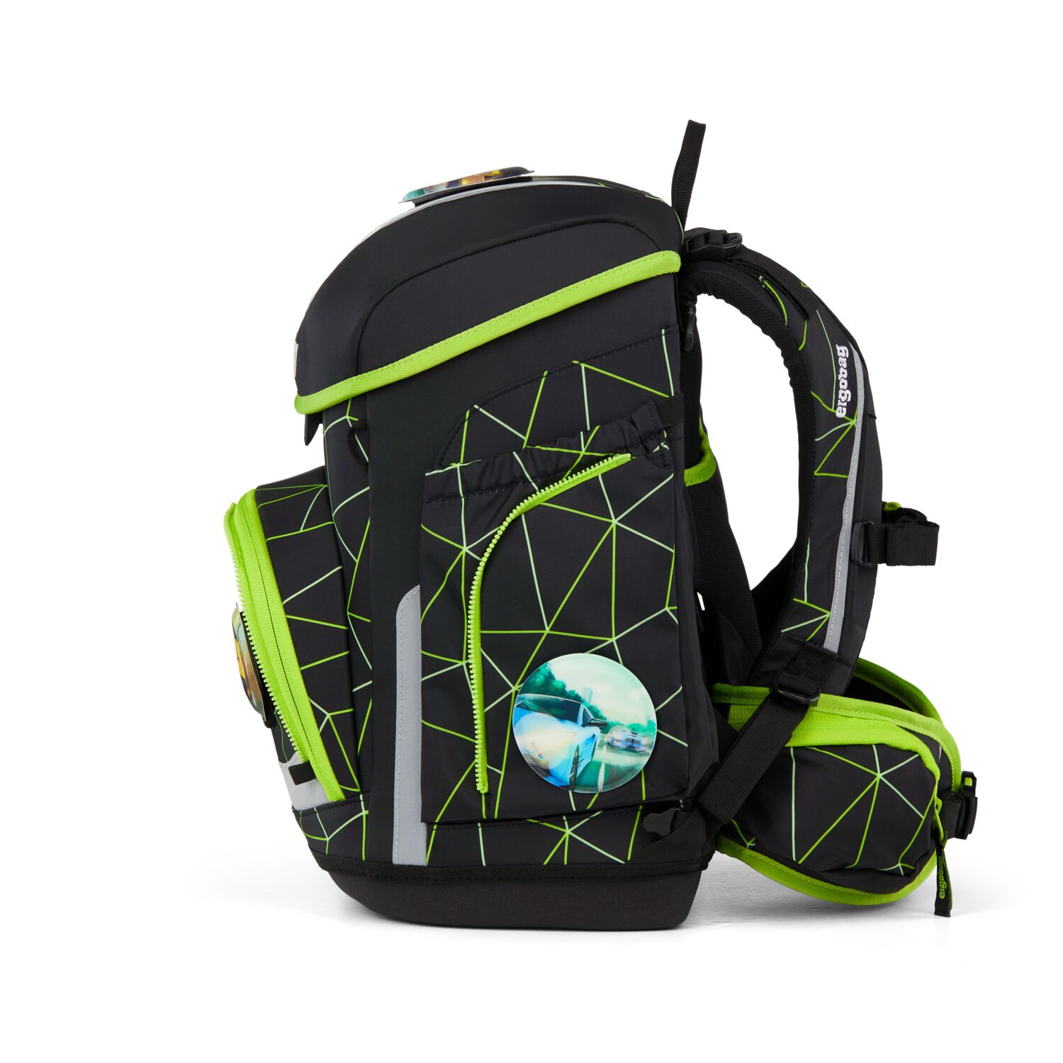 Ergobag Schulranzen-Set Cubo Cybär Race 2026