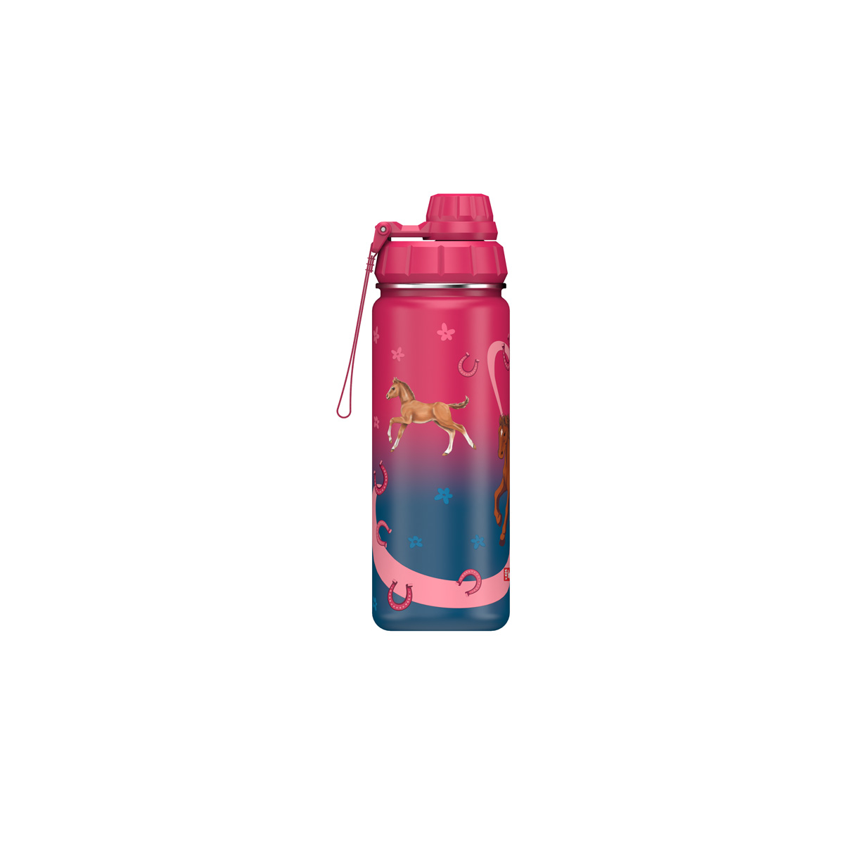 Step by Step Edelstahl Trinkflasche Wild Horse