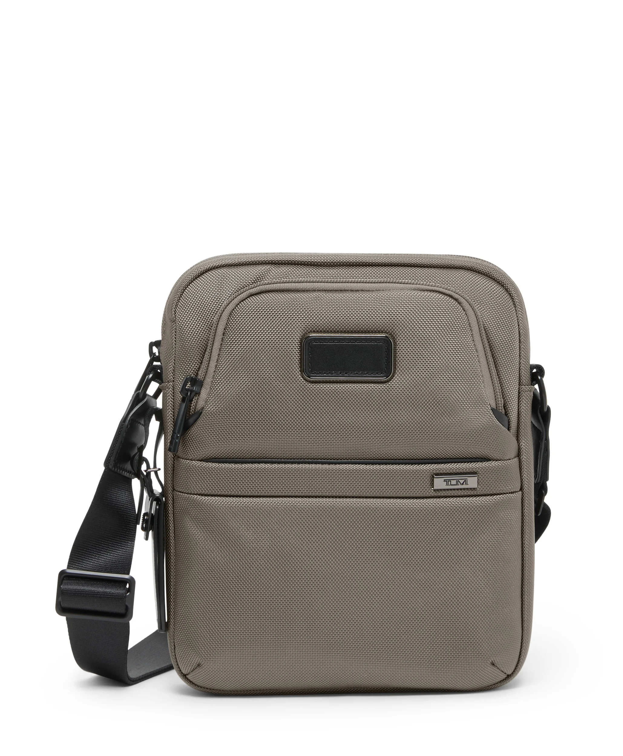 TUMI Alpha 4 mittlere Umhängetasche grey alloy