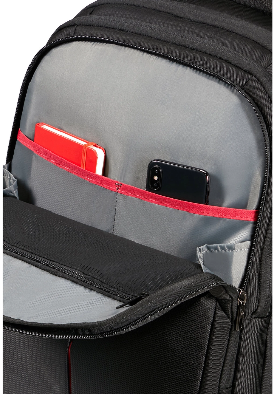Samsonite Laptop Rucksack mit Rollen Guardit 3.0 schwarz Samsonite Laptop Rucksack mit Rollen Guardit 3.0 schwarz