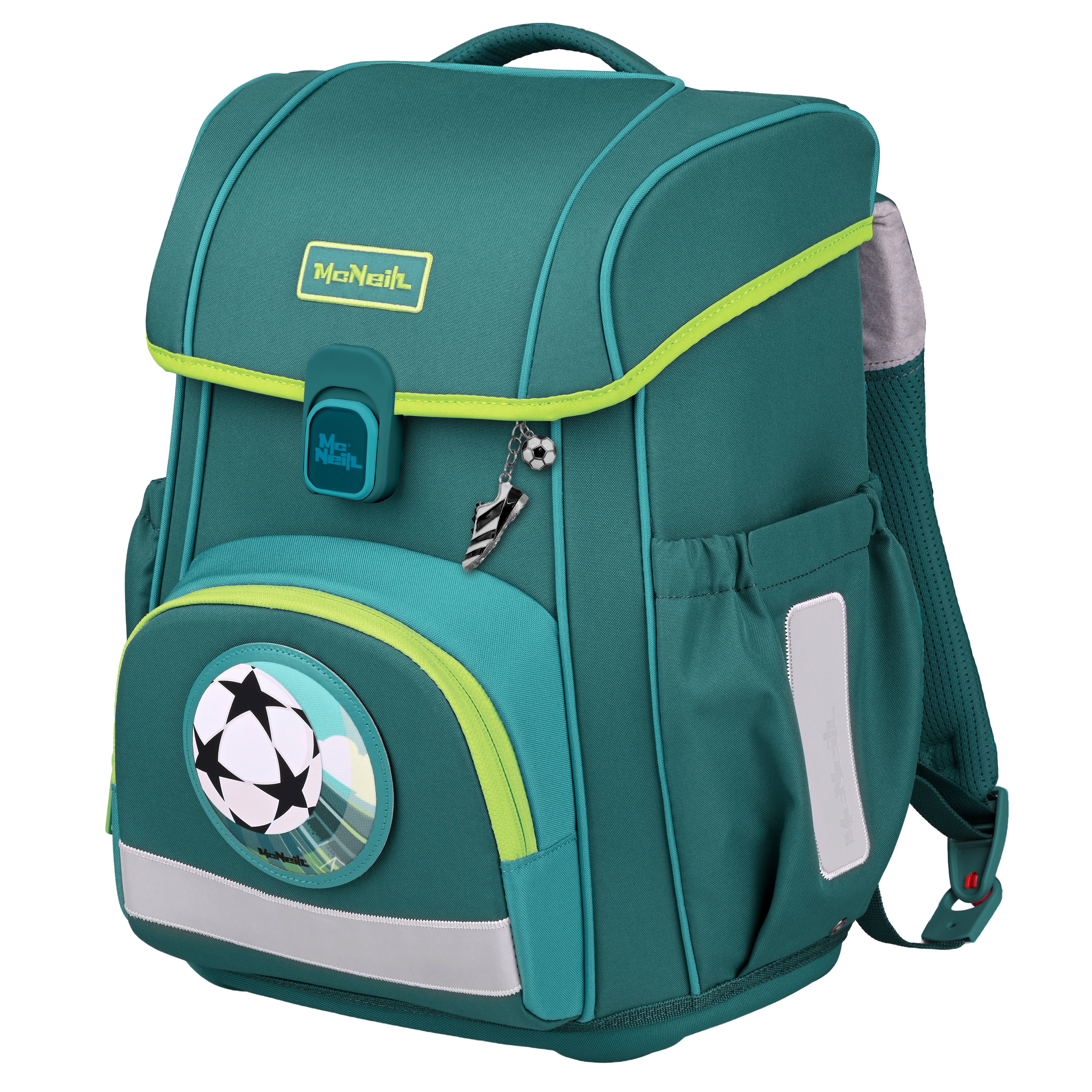 McNeill Schulranzen-Set Bravo Petrol 9-teilig 