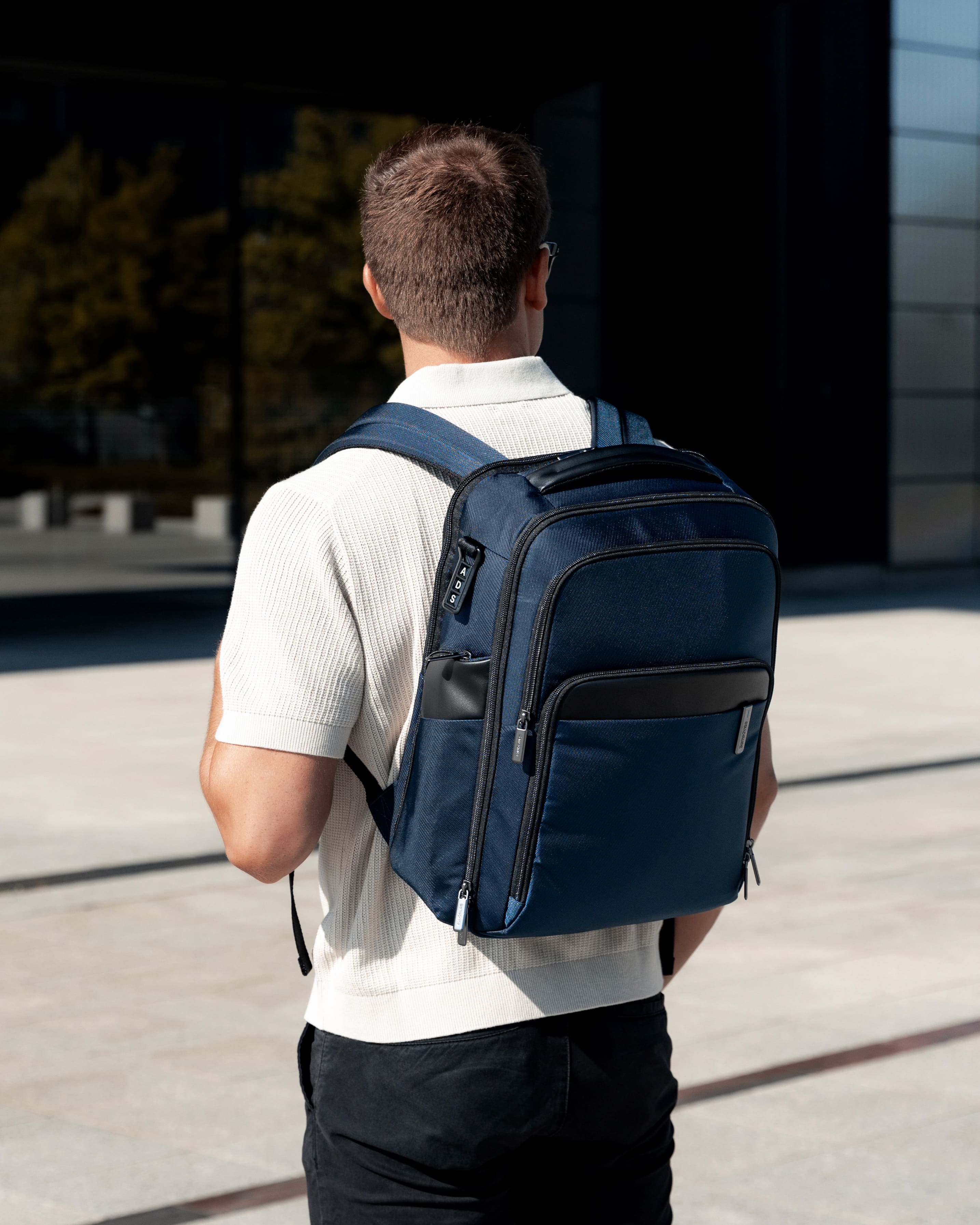 Samsonite Laptoprucksack 15.6" Evosight blau