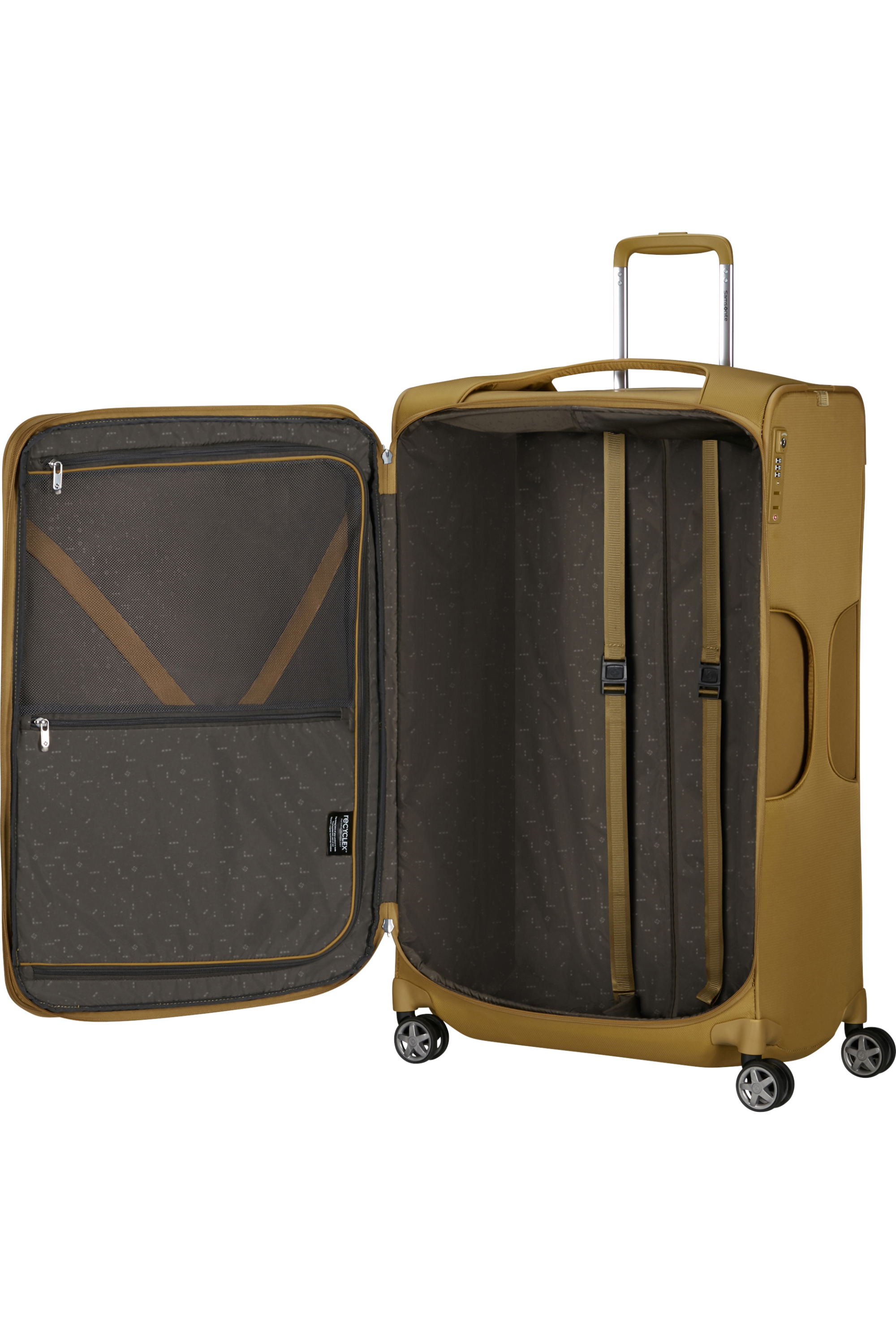 Samsonite Koffer D'Lite 78cm mustard yellow Samsonite Koffer D'Lite 78cm mustard yellow