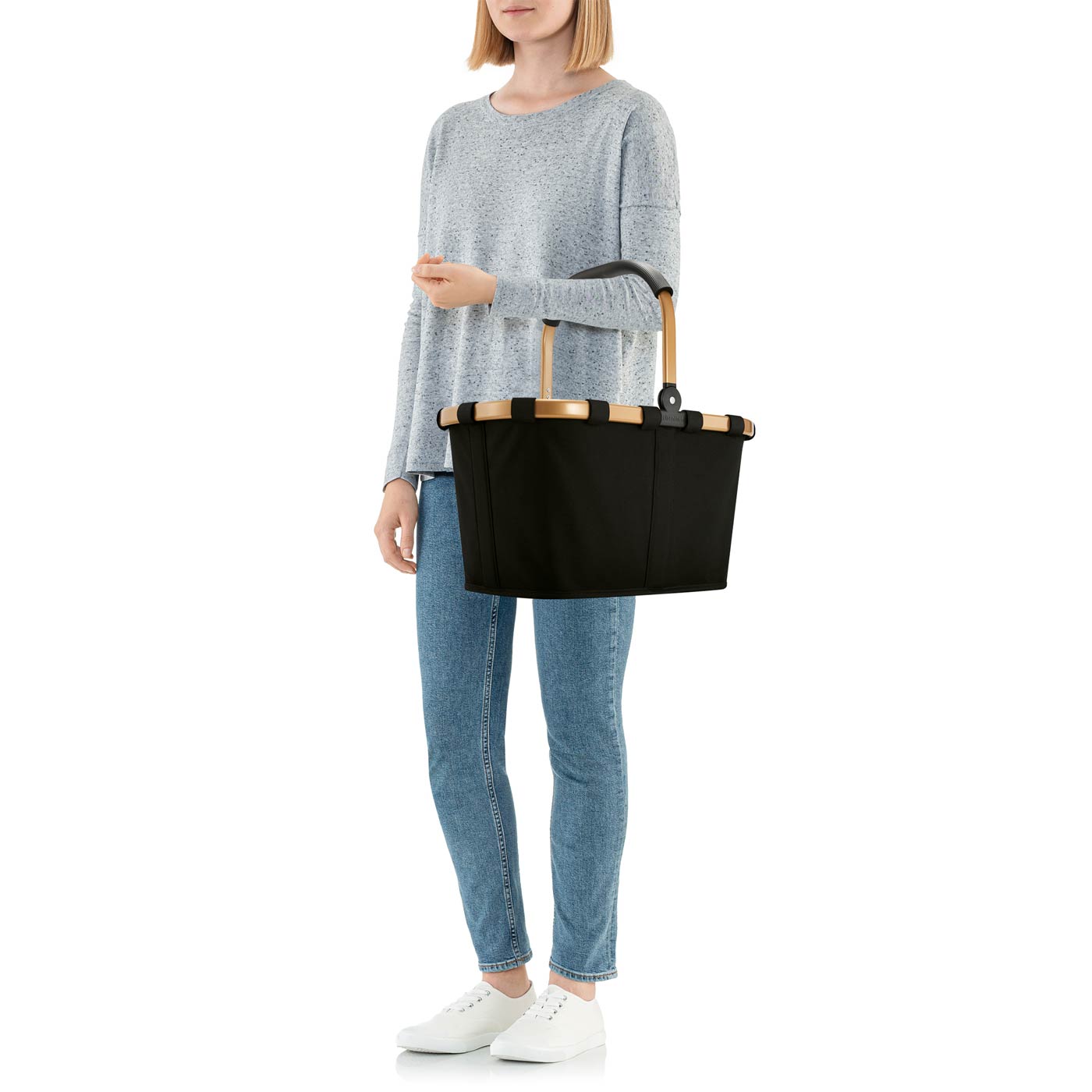 Reisenthel Einkaufskorb Carrybag black gold