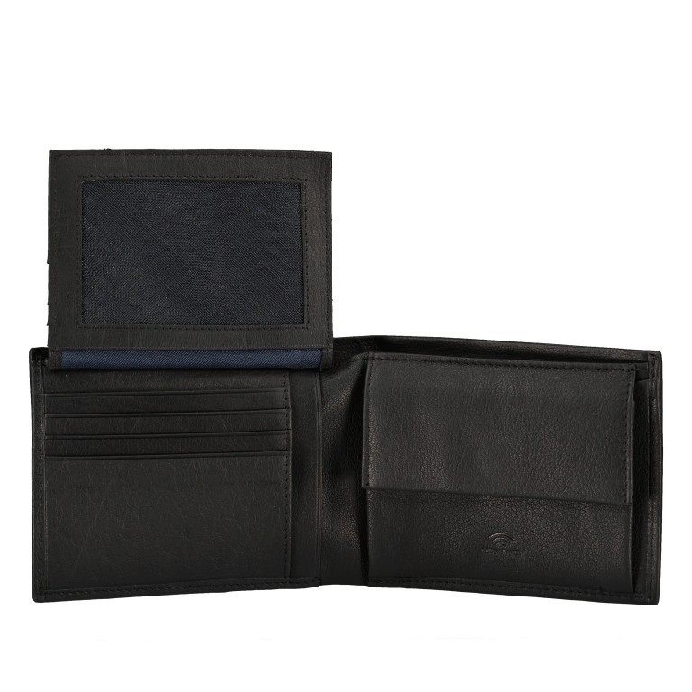 Joop Querbörse Herren Mantua Typhon Billfold MH9 black