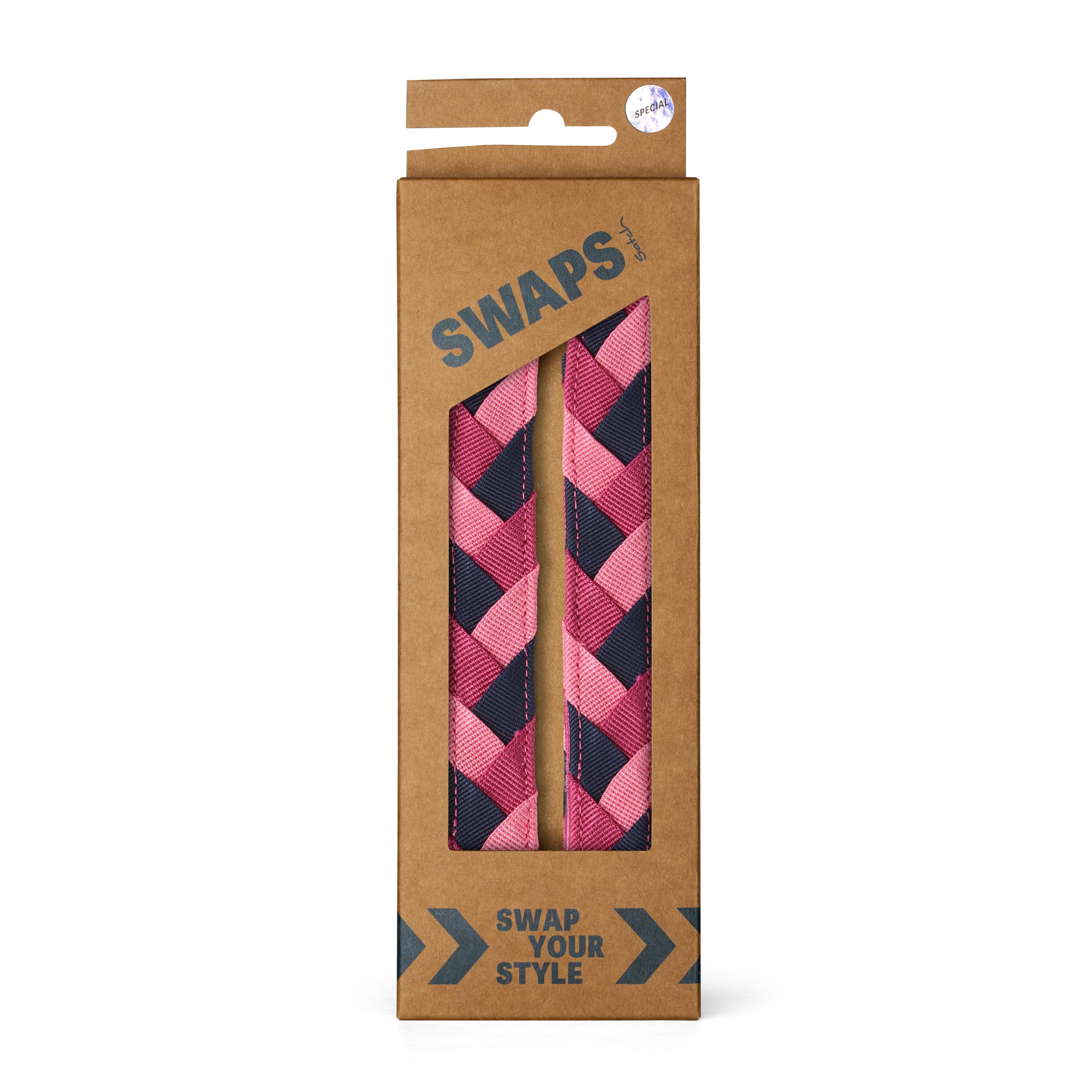 Satch Braided Swaps Braided Pink (SAT-SWA-001-BBP)