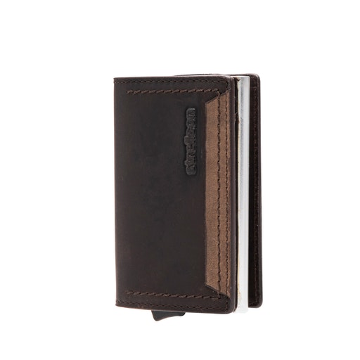 Strellson Kartenetui Camden C-one e-cage sv8o dark brown