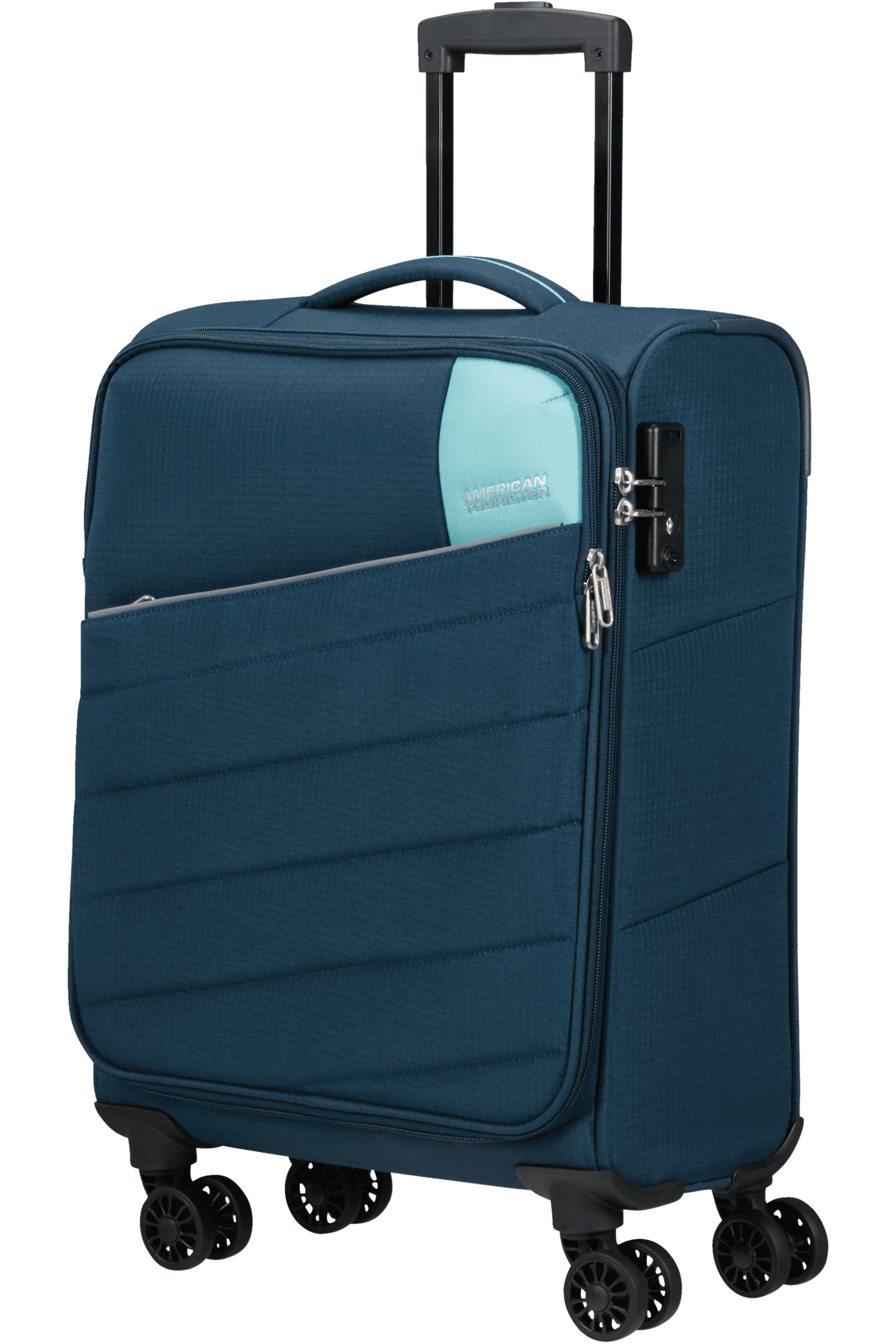 American Tourister Trolley Powertrip 55cm navy