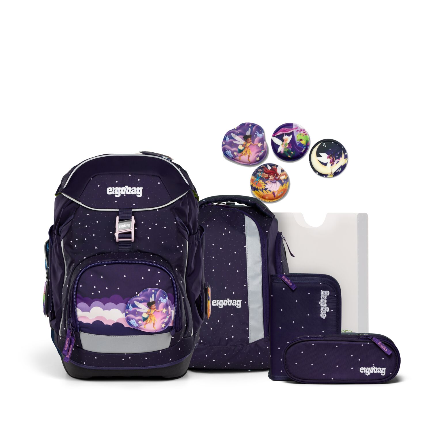 Ergobag Pack Schulrucksack-Set Sternenguckbär 2025