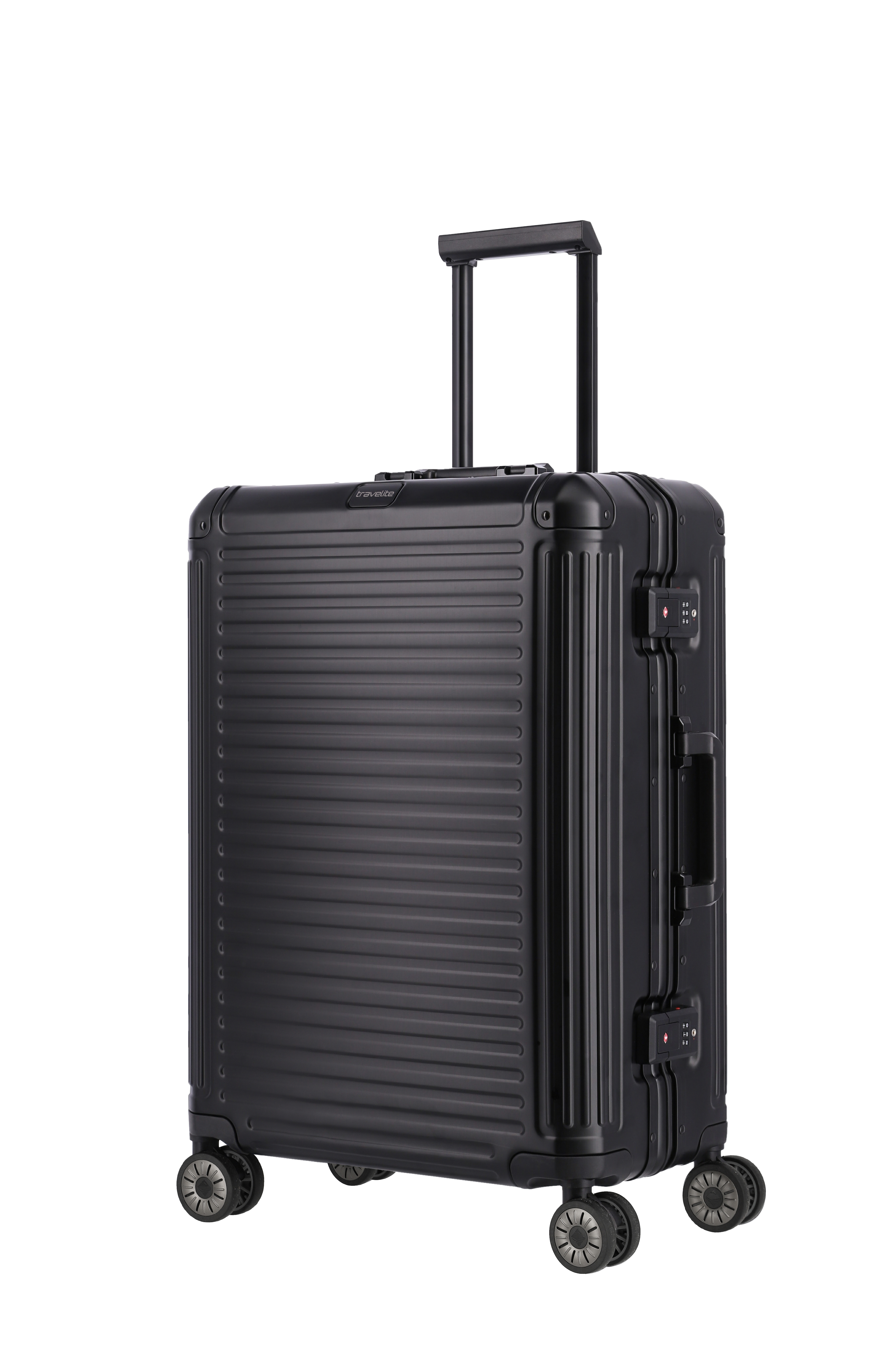 Travelite Next Aluminium Trolley 67cm schwarz